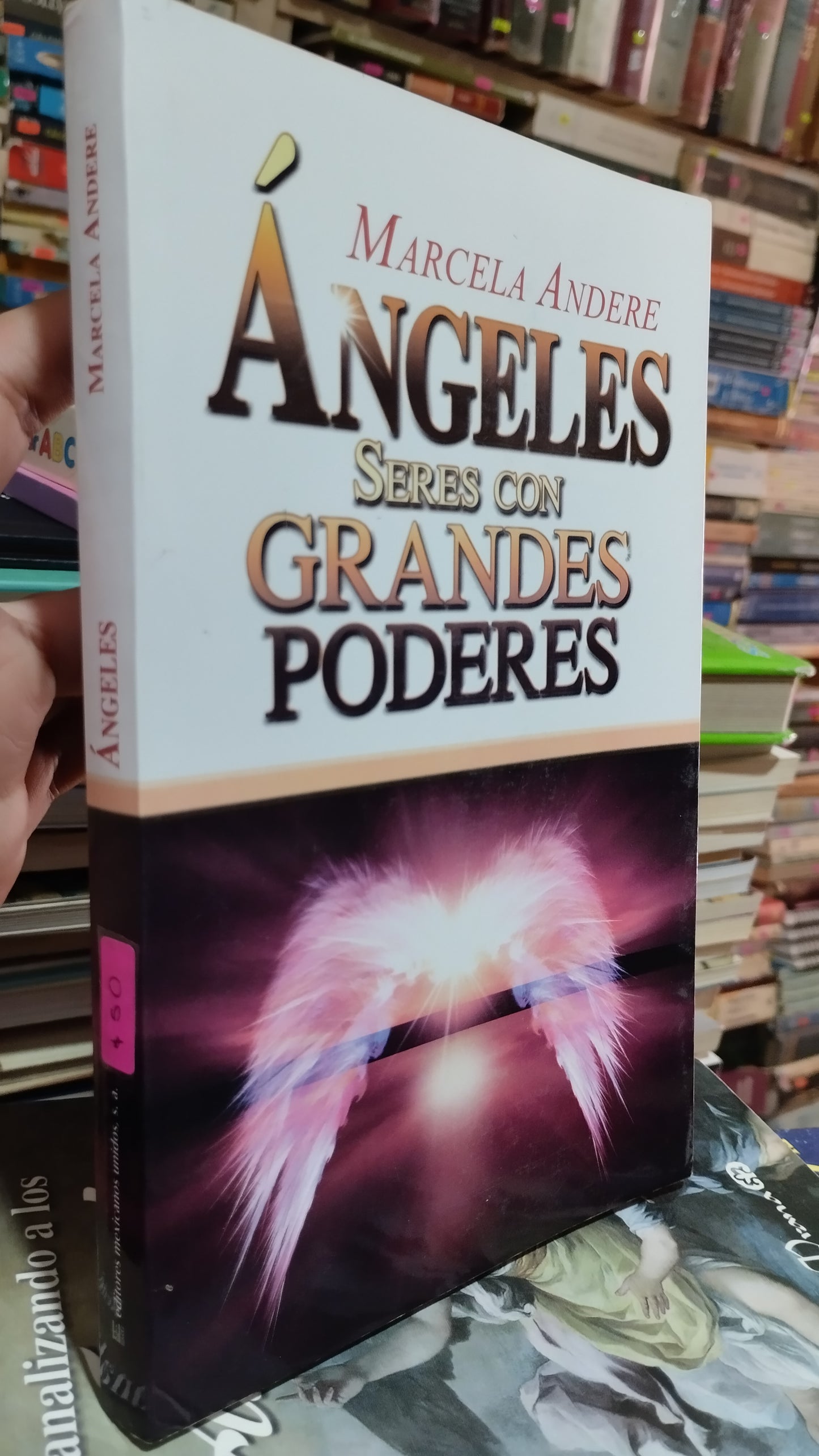 ANGELES SERES CON GRANDES PODERES POR MARCELA ANDERE LIBRO USADO ESOTERISMO ALDAMA
