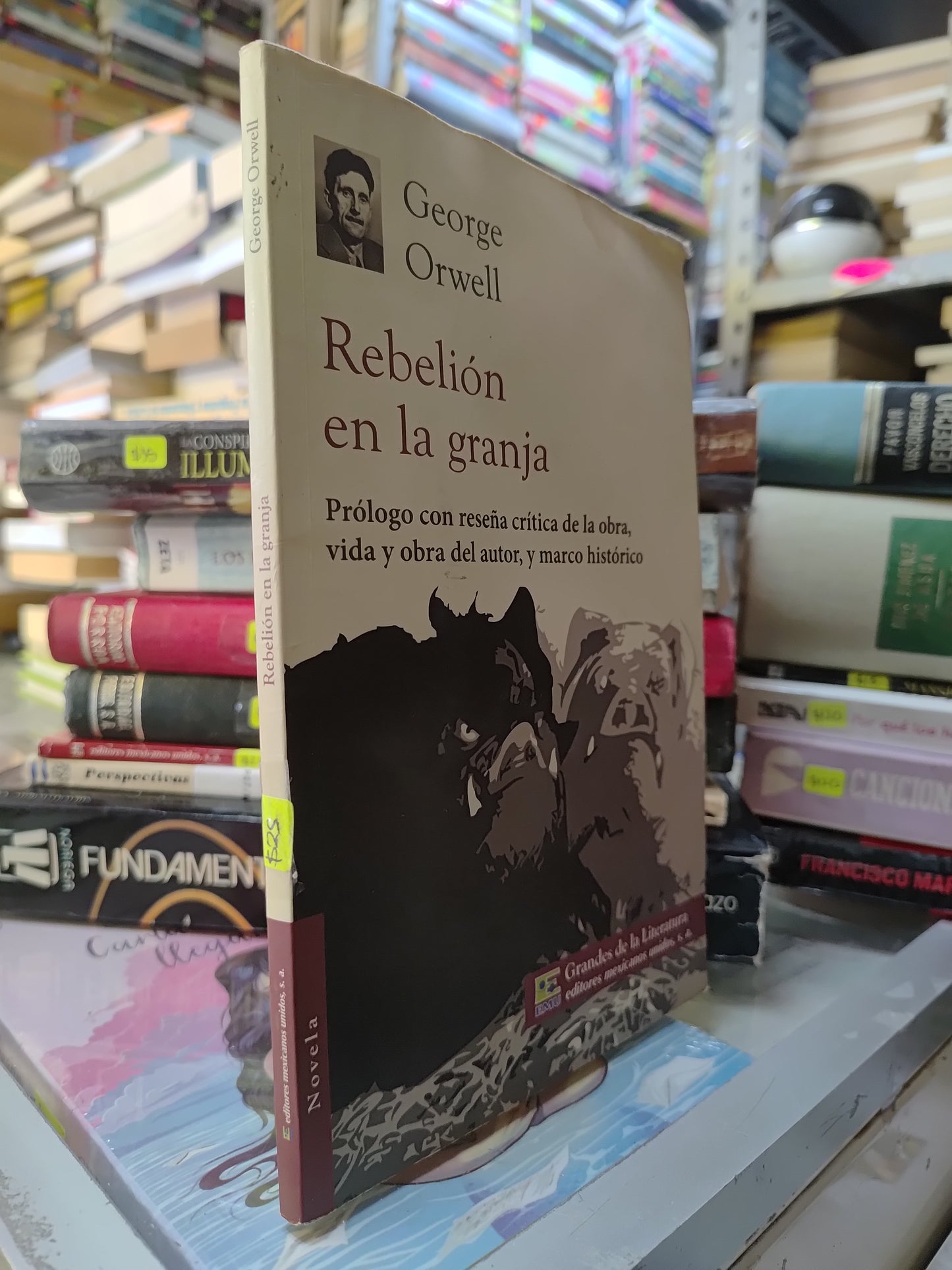 REBELION EN LA GRANJA POR GEORGE ORWELL USADO NOVELAS JUAREZ 515