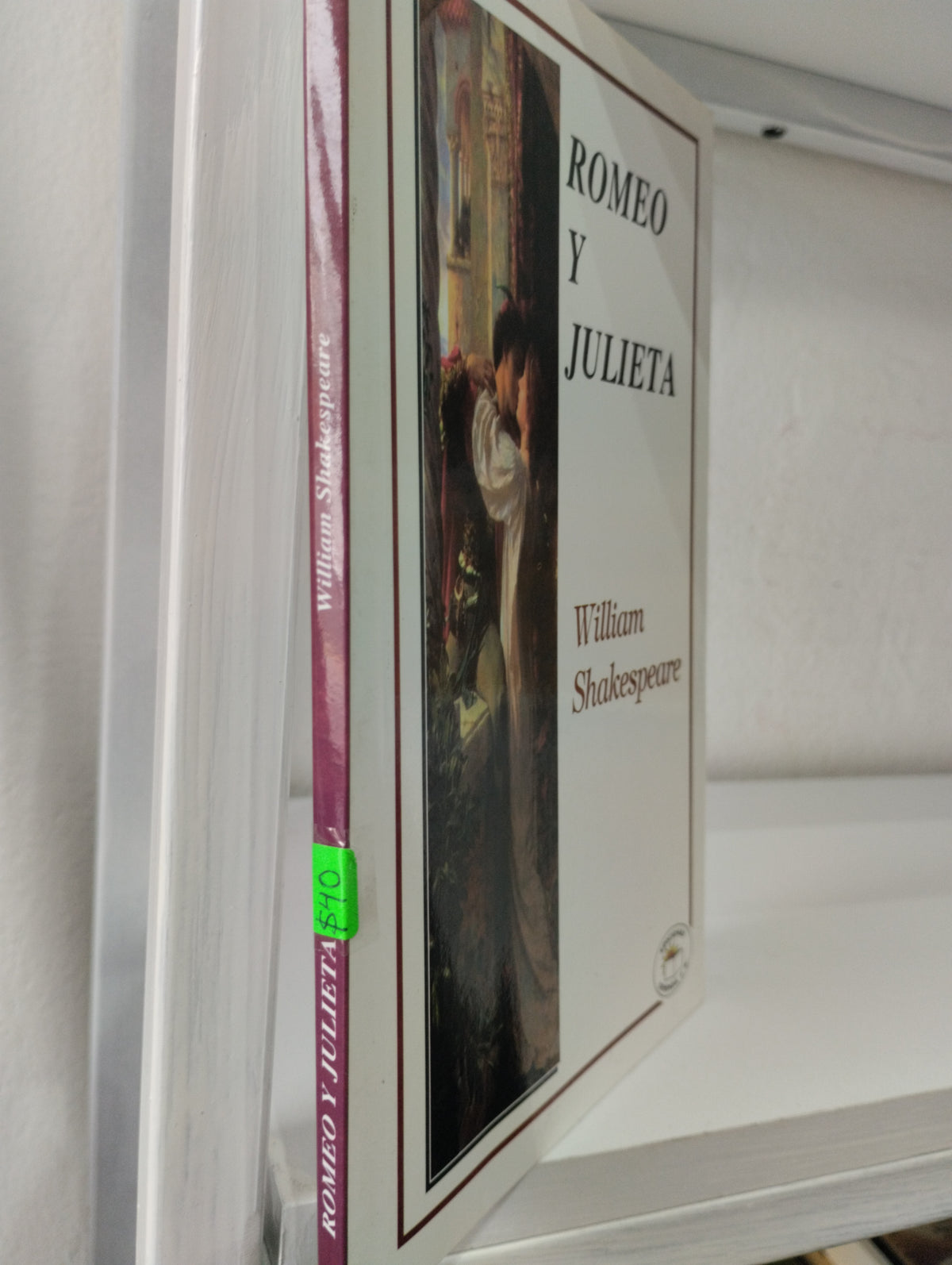 ROMEO Y JULIETA WILLIAM SHAKESPEARE USADO NOVELAS JUAREZ 515