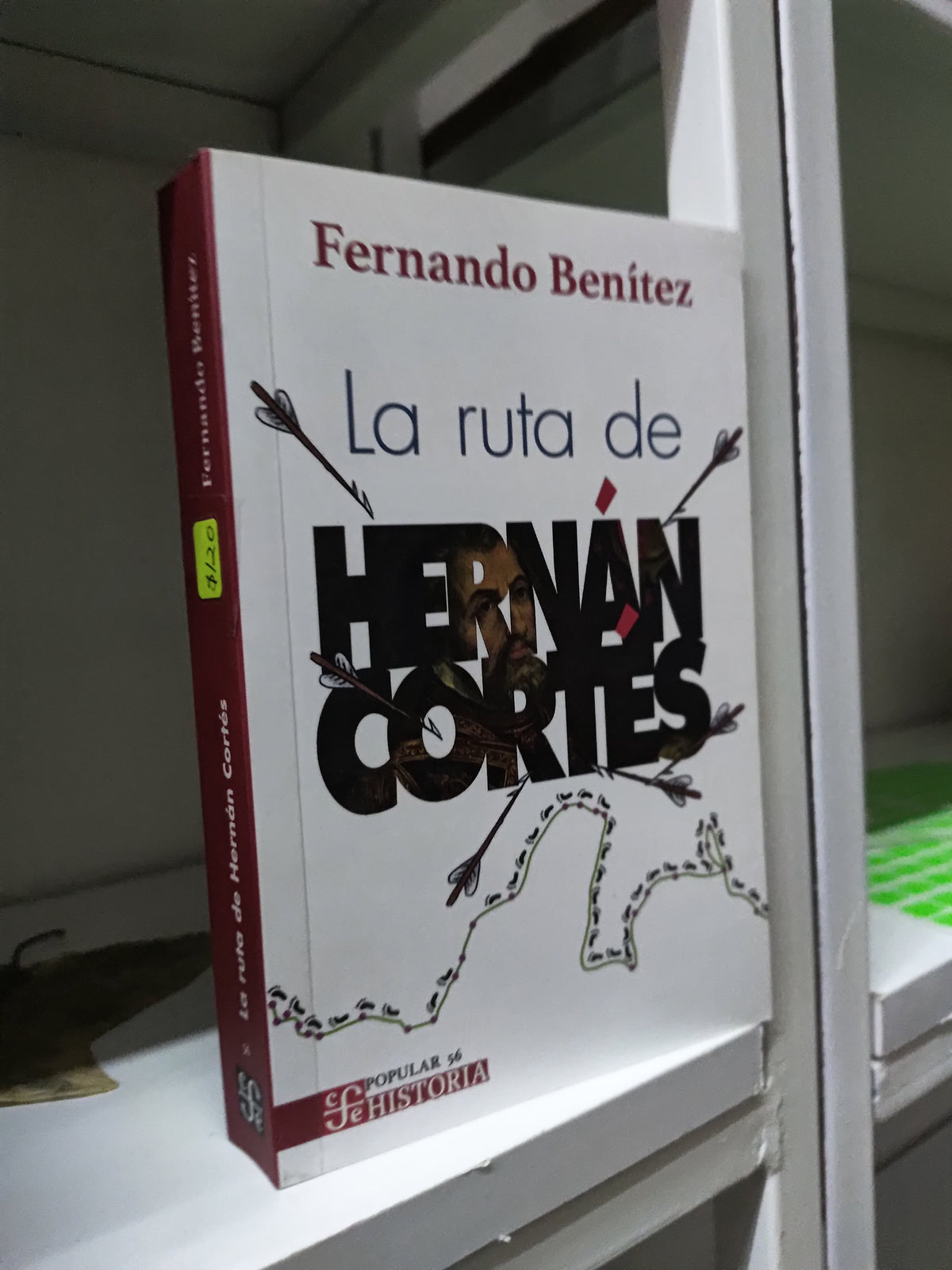 LA RUTA DE HERNAN CORTES POR FERNANDO BENITEZ USADO HISTORIA JUAREZ 515
