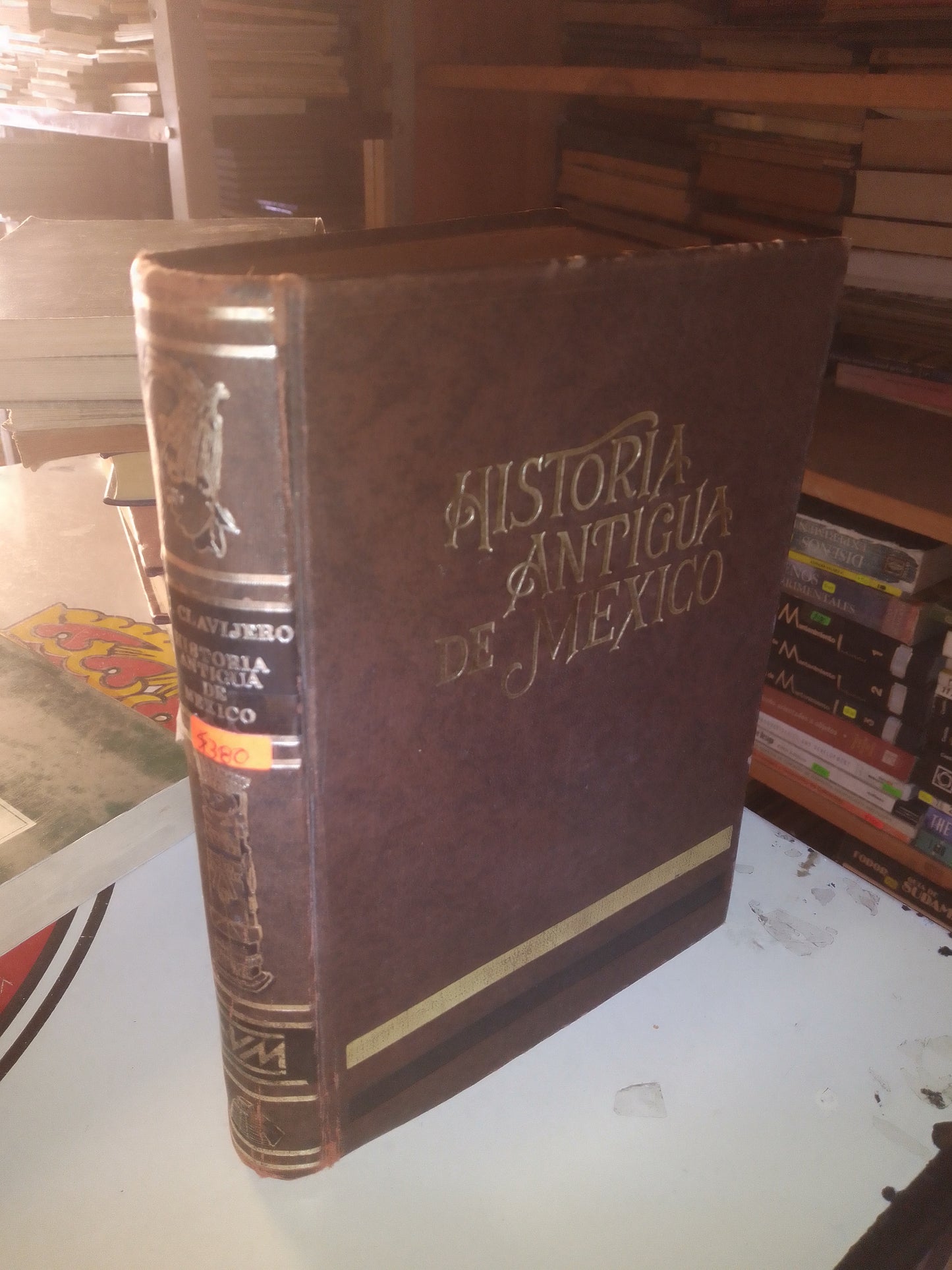 HISTORIA ANTIGUA DE MÉXICO POR FRANCISCO JAVIER CLAVIJERO USADO HISTORIA LITERARIO 207