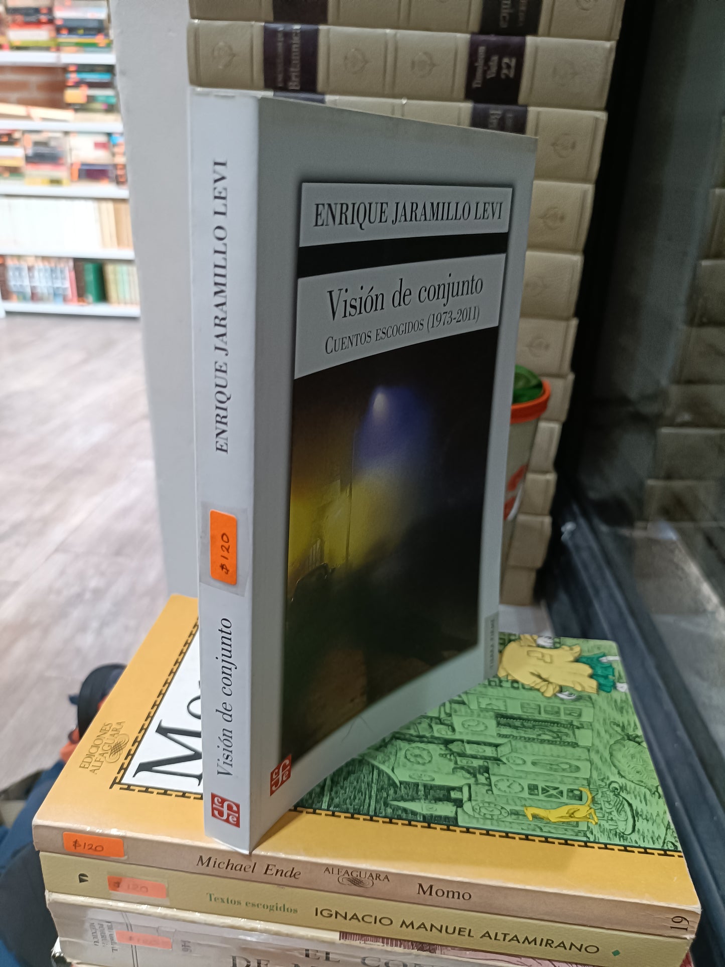 VISION DE CONJUNTO CUENTOS ESCOGIDOS 1973 2011 POR ENRIQUE JARAMILLO LEVI USADOS NOVELAS JUAREZ 515