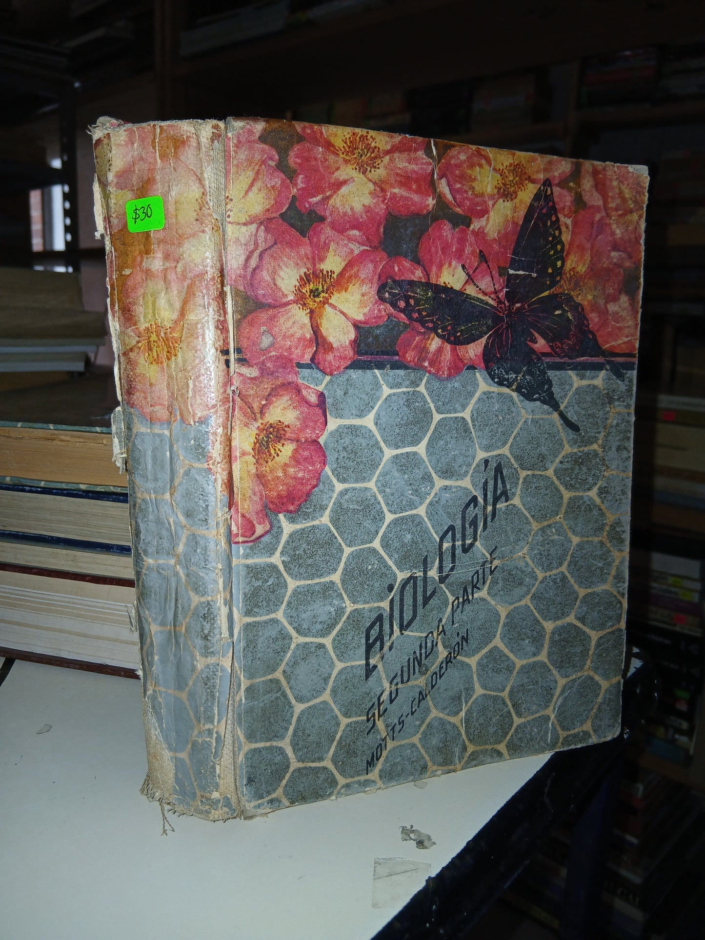 BIOLOGÍA SEGUNDA PARTE POR IRENE ELENA MOTTS E IMELDA CALDERÓN USADO BIOLOGÍA LITERARIO 207