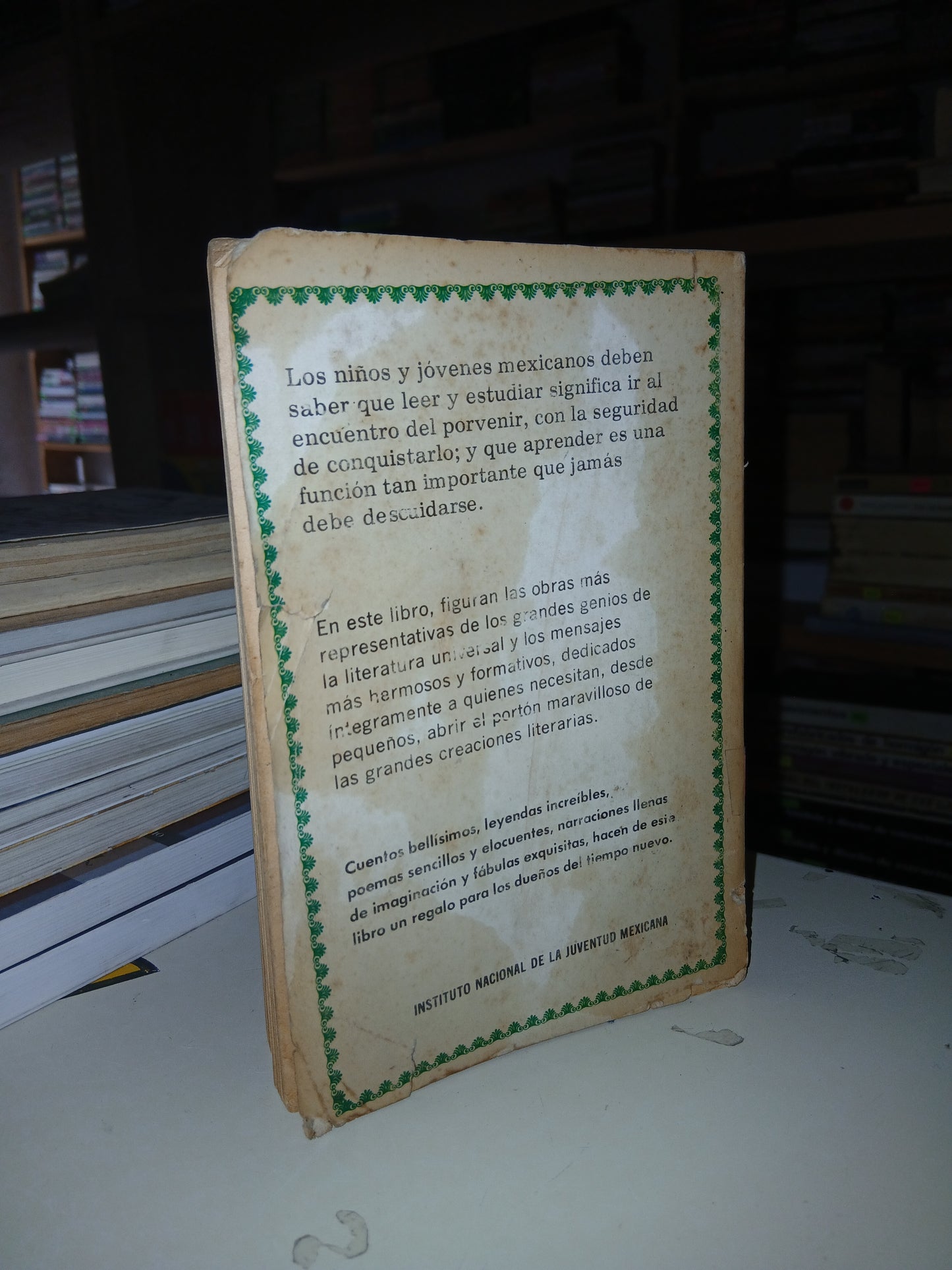 EL MUNDO DE LOS NIÑOS ANTOLOGÍA USADO NOVELA LITERARIO 207