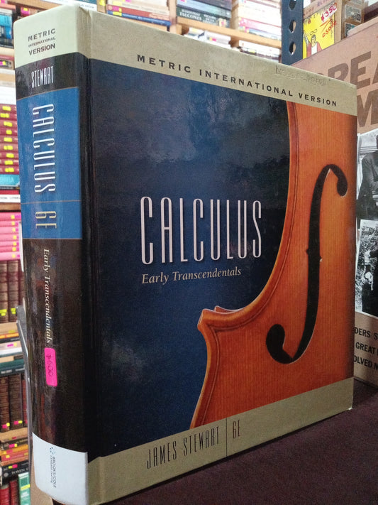 CALCULUS EARLY TRANSCENDENTALS POR JAMES STEWART USADO MATE LITERARIO 305
