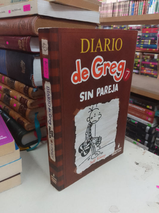 DIARIO DE GREG 7: SIN PAREJA POR JEFF KINNEY USADO INFANTIL LITERARIO 207