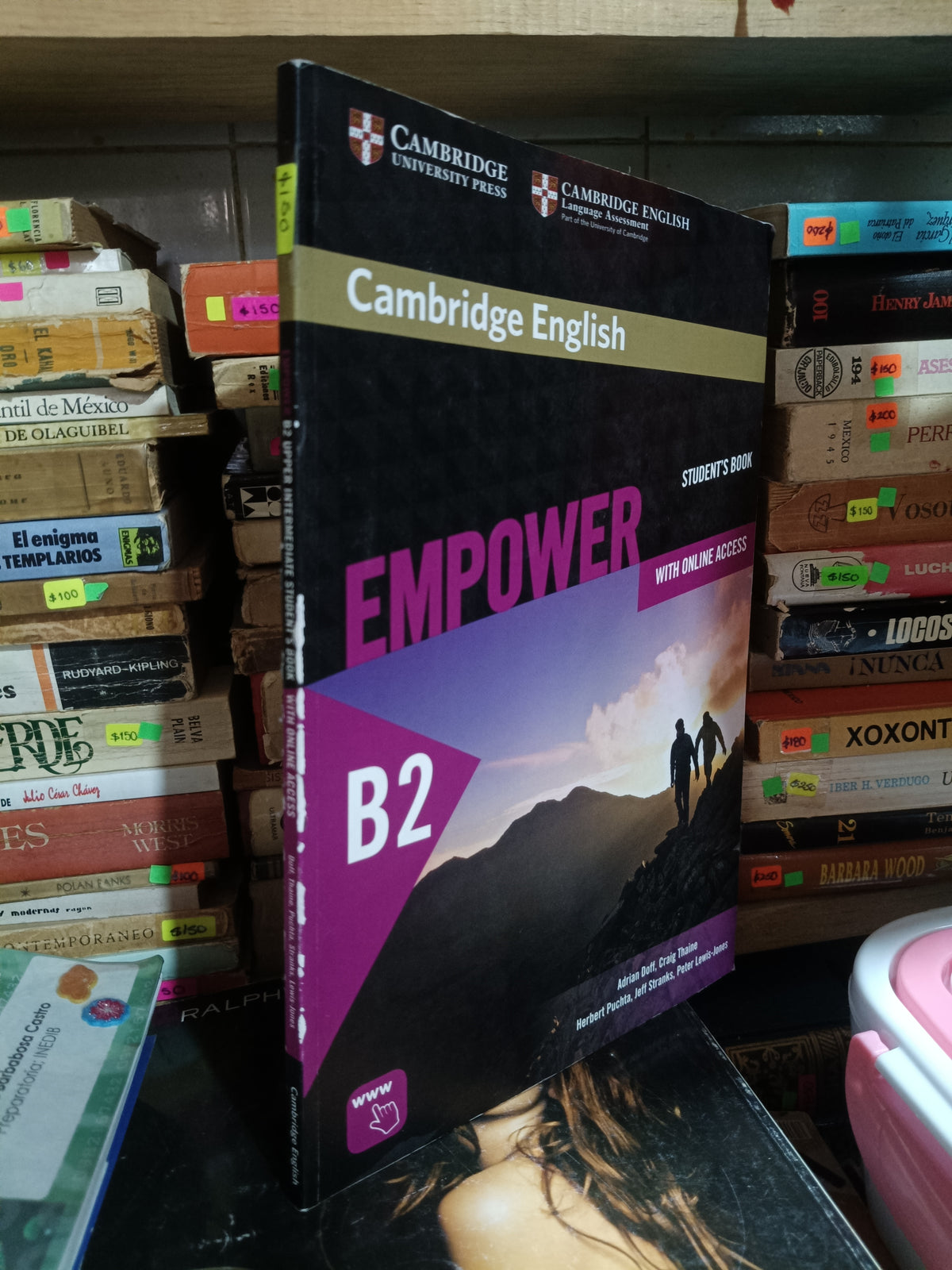 EMPOWER B2 UPPER INTERMEDIATE STUDENTS BOOK WITH ONLINE ACCESS VARIOS AUTORES USADO IDIOMAS ALDAMA
