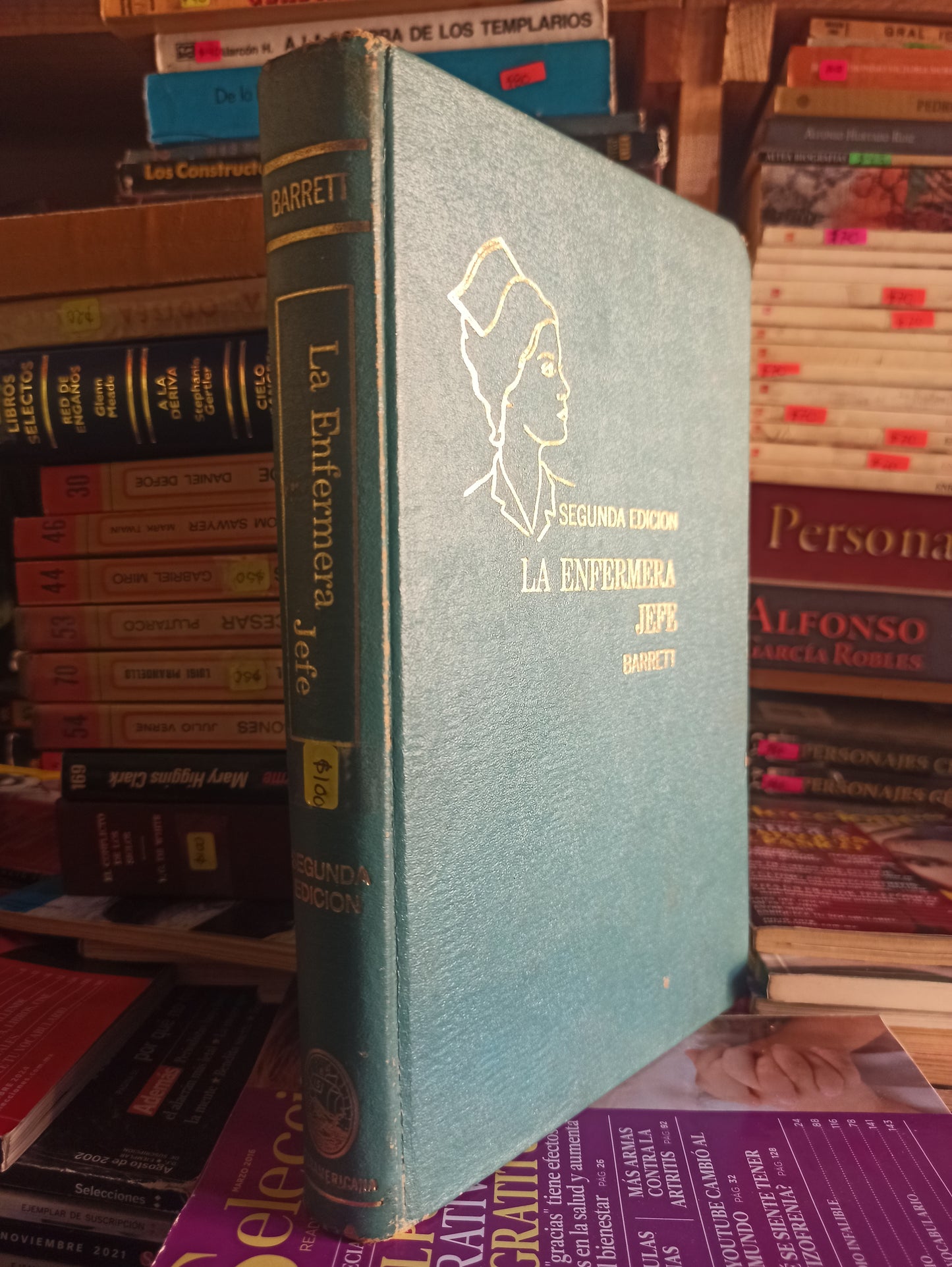 LA ENFERMERA POR JEFF BARRET USADO SALUD LITERARIO 203
