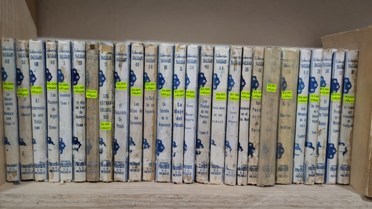 COLECCION SALGARI 45 TOMOS LIBRO USADO ANTIGUO ALDAMA