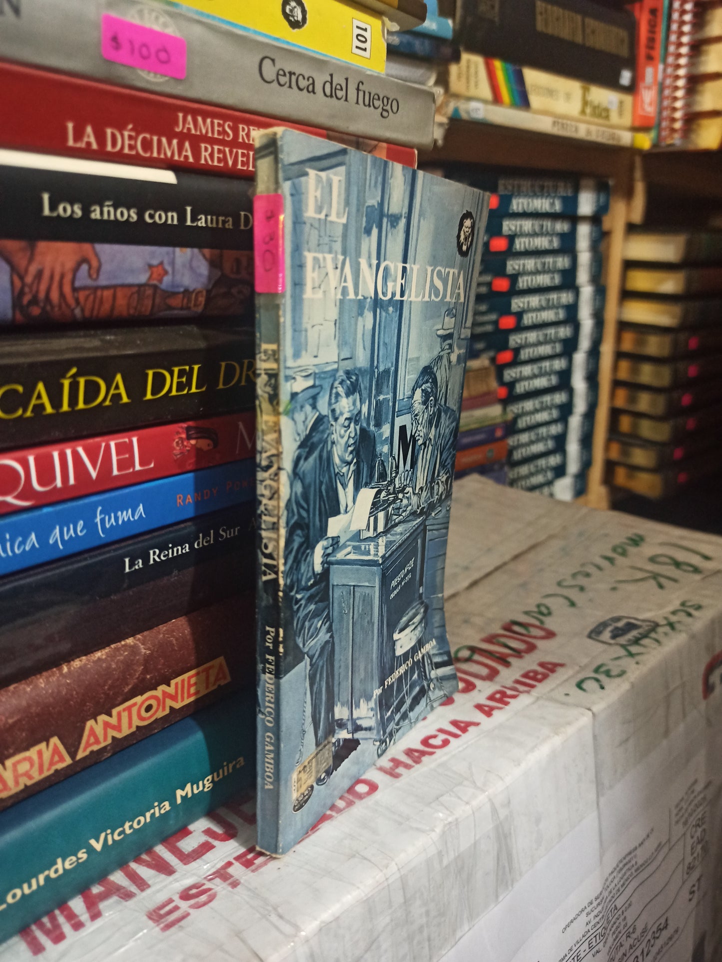 EL EVANGELISTA POR FEDERICO GAMBOA USADO NOVELAS JUÁREZ