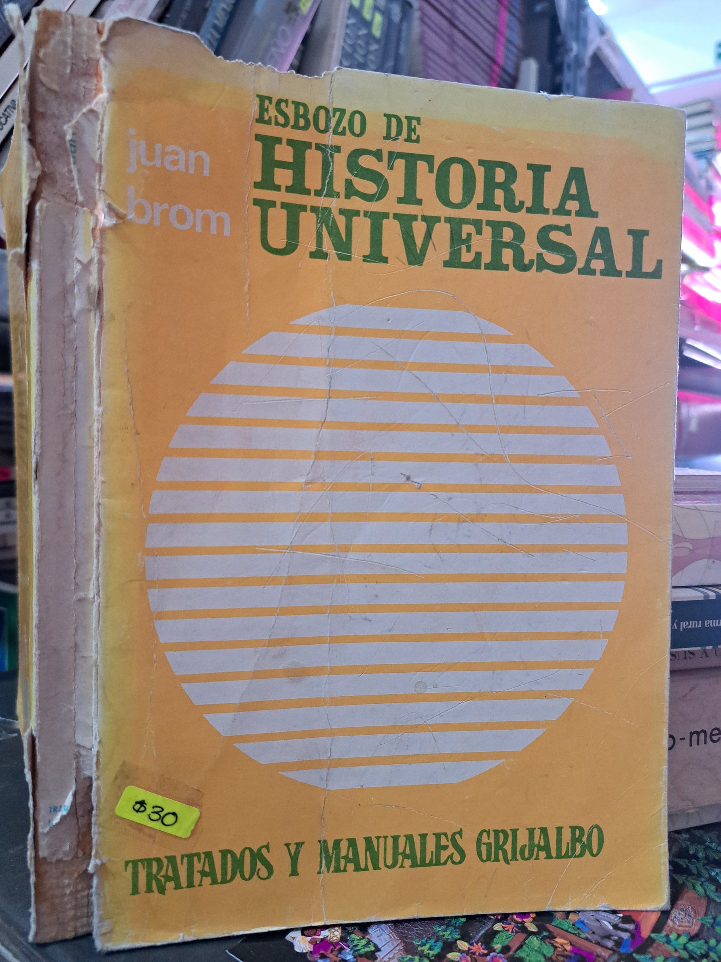 ESBOZO DE HISTORIA UNIVERSAL JUAN BROM USADO HISTORIA LITERARIO 305