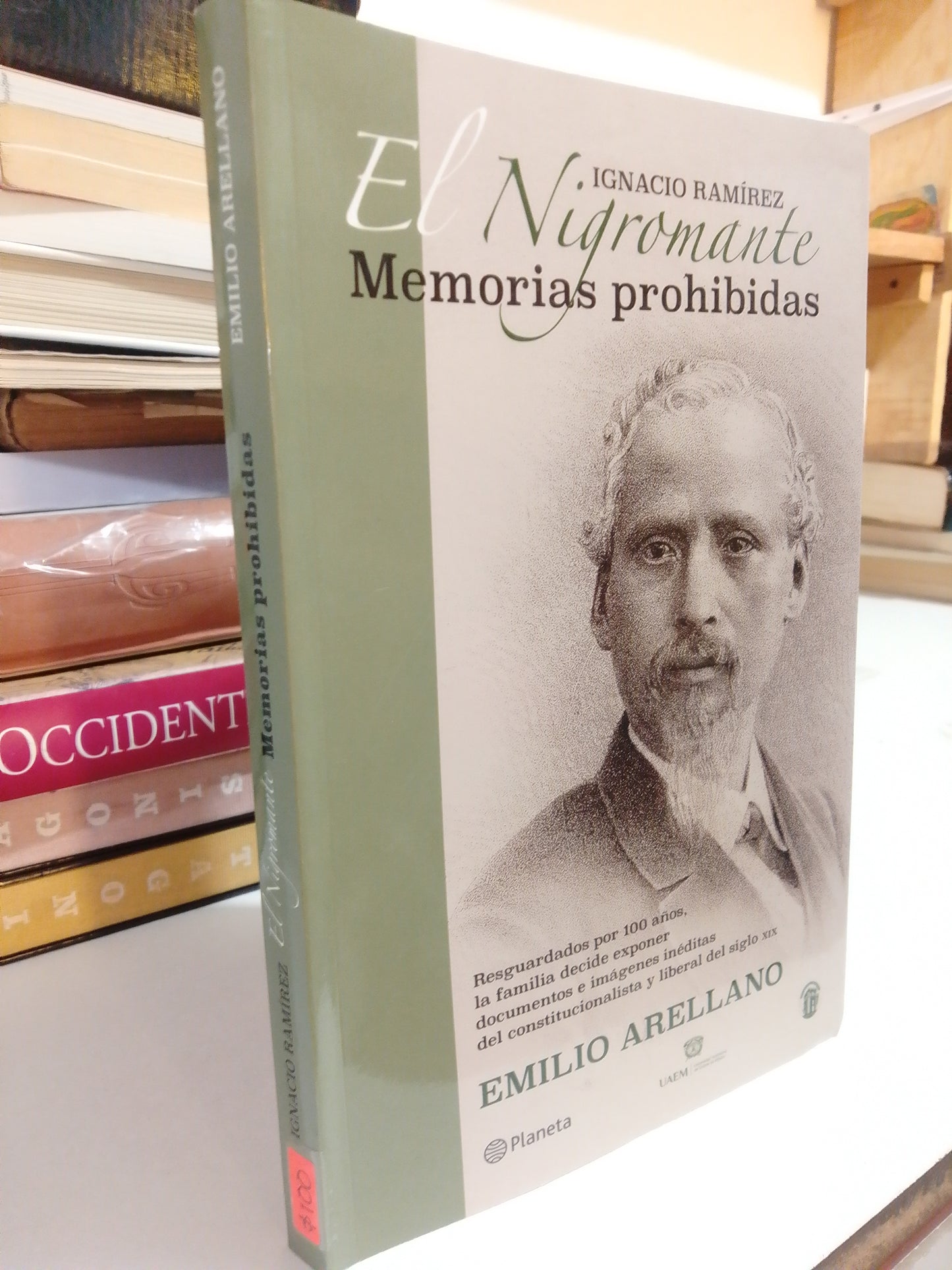 IGNACIO RAMIREZ EL NIGROMANTE MEMORIAS PROHIBIDAS POR EMILIO ARELLANO USADO HISTORIA JUÁREZ
