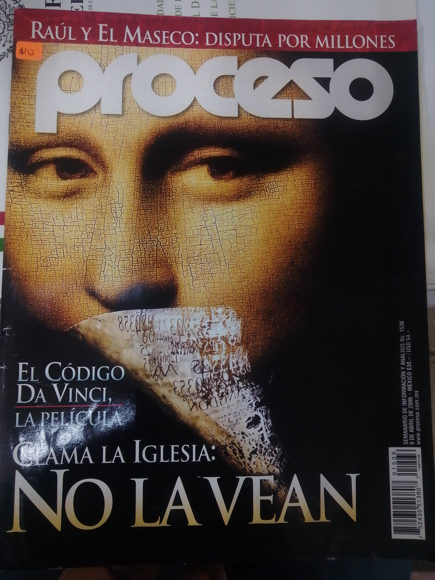 EL CODIGO DA VINCI PELICULA CLAMA IGLESIA NO LA VEAN RAUL Y EL MAELSCO USADO POLITICA JUAREZ 515