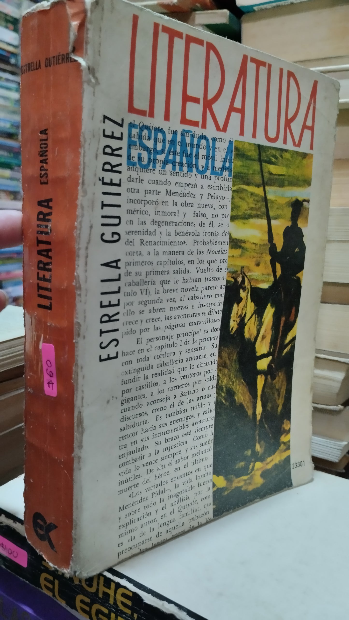 LITERATURA ESPAÑOLA POR ESTRELLA GUTIERREZ LIBRO USADO NOVELAS ALDAMA