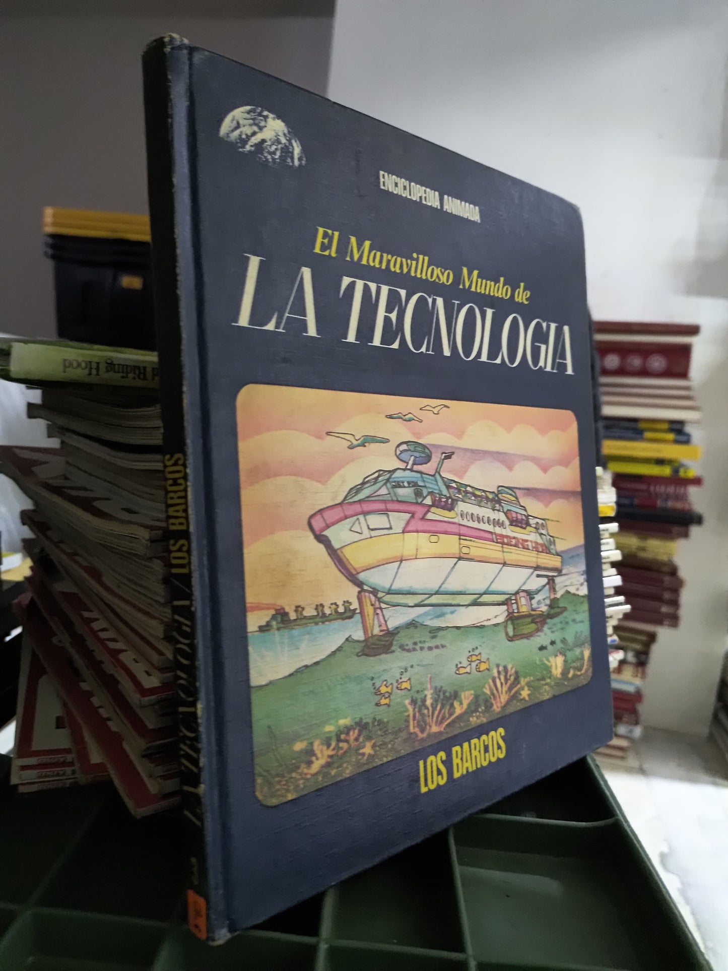 EL MARAVILLOSO MUNDO DE LA TECNOLOGIA LOS BARCOS POR EDITORIAL ALTAMIRA USADO CIENCIAS JUAREZ 515