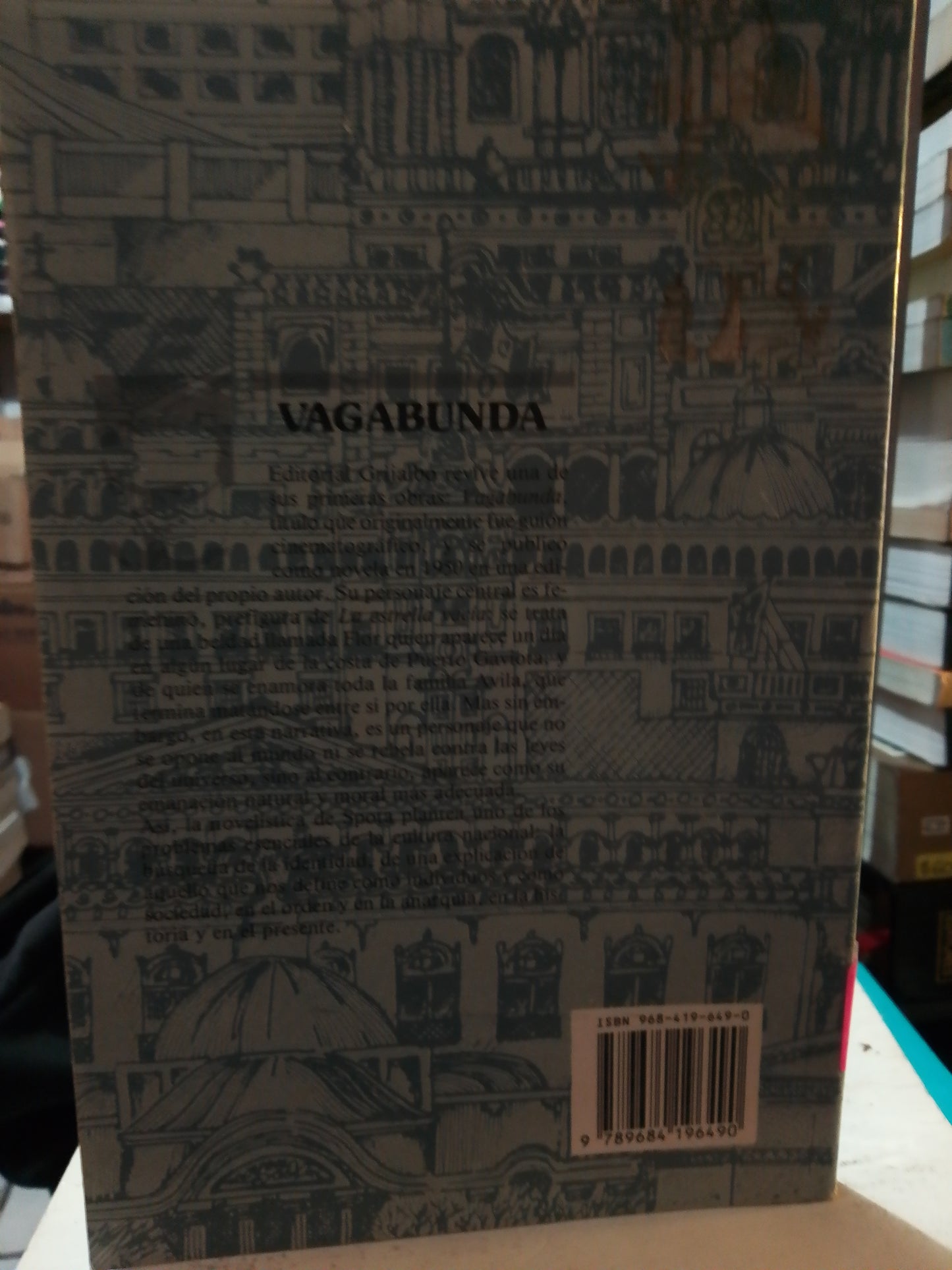 VAGABUNDA POR LUIS ESPOTA USADO NOVELA JUAREZ