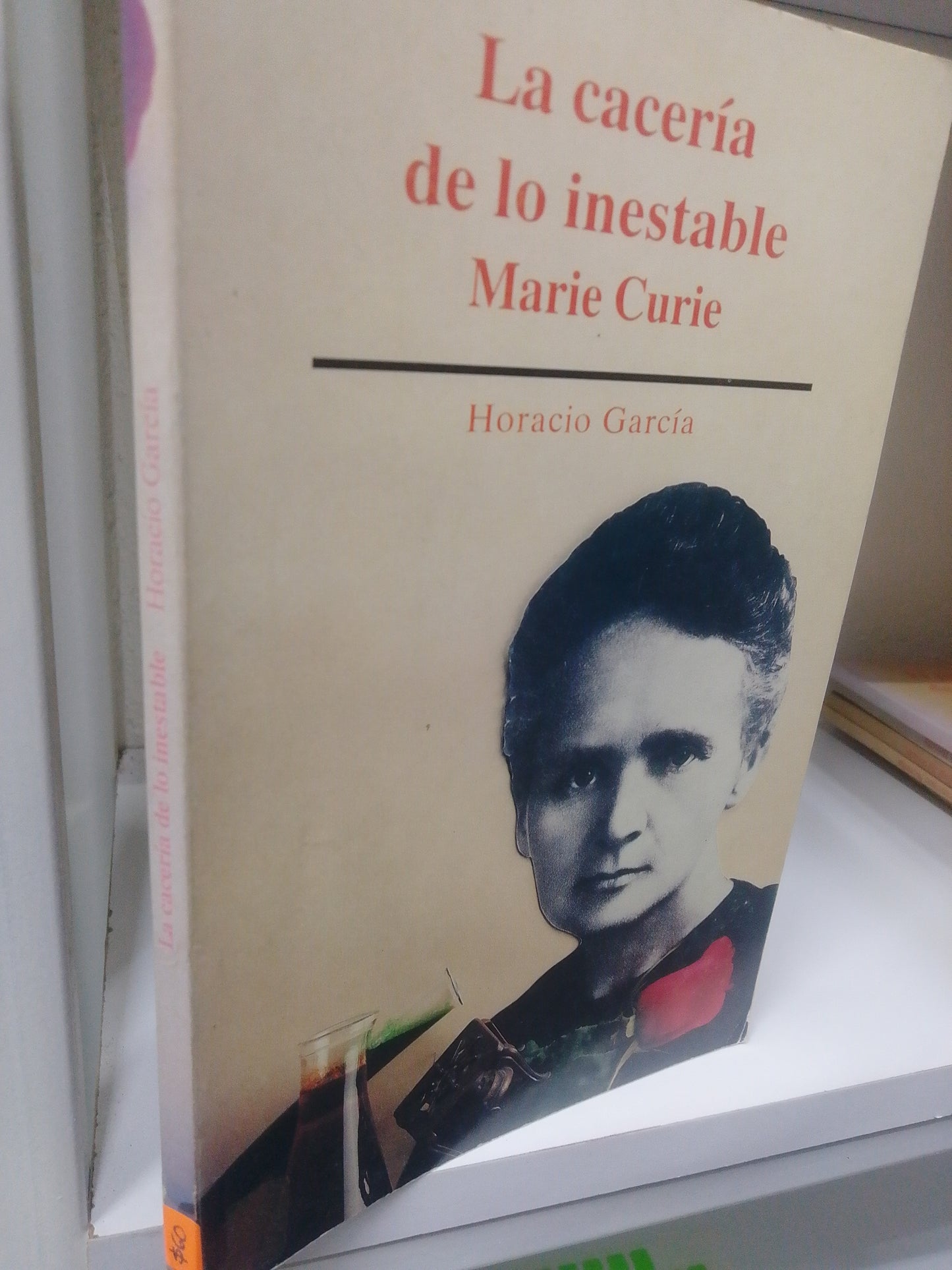 LA CACERIA DE LO INESTABLE MARIE CURIE HORACIO GARCIA USADO CIENCIA JUAREZ 515