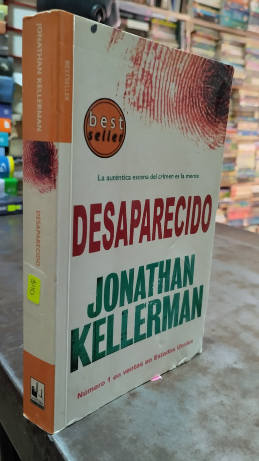 DESAPARECIDO POR JONATHAN KELLERMAN LIBRO USADO NOVELAS ALDAMA
