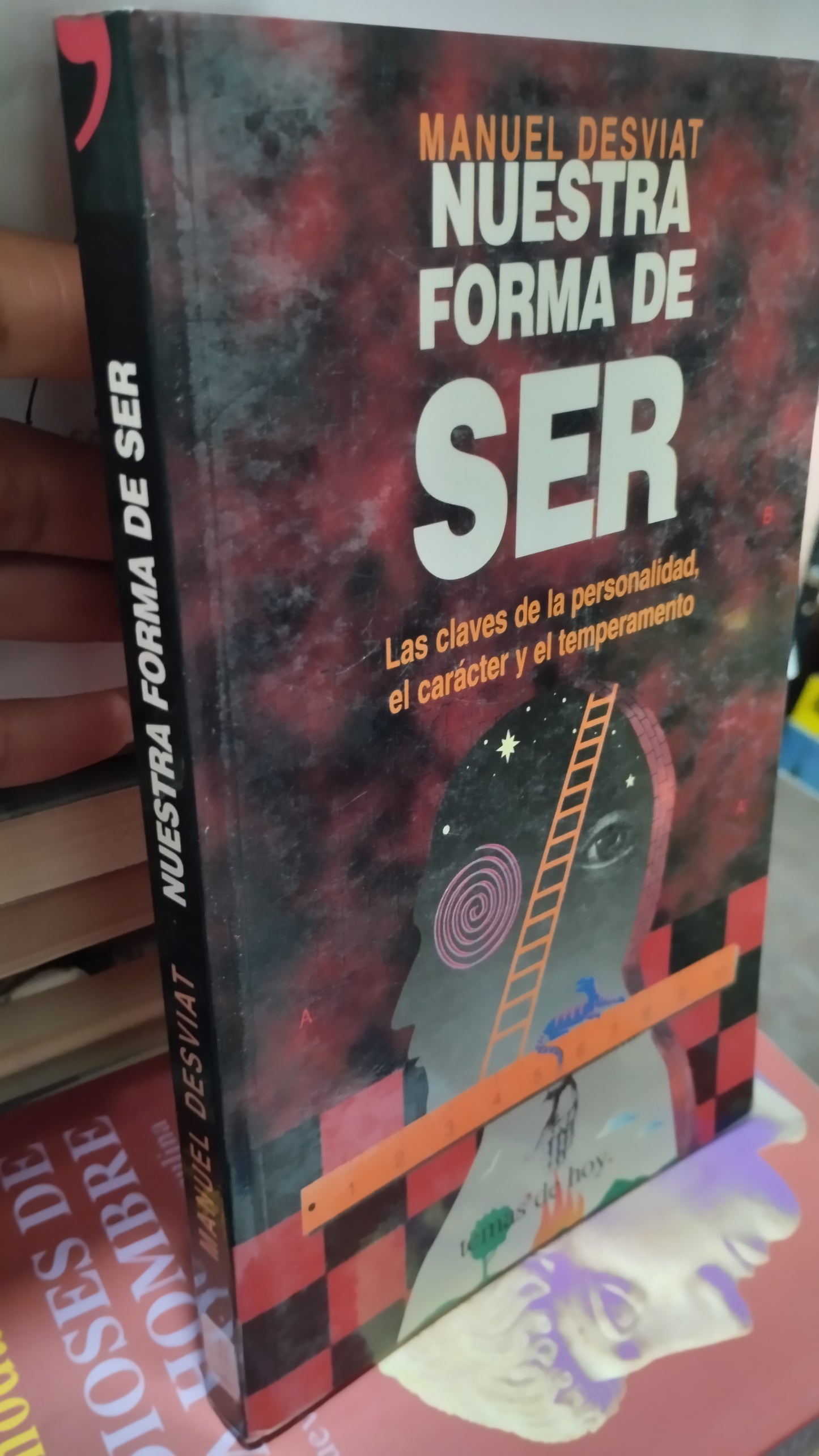 NUESTRA FORMA DE SER POR MANUEL DESVIAT LIBRO USADO SUPERACION PERSONAL ALDAMA