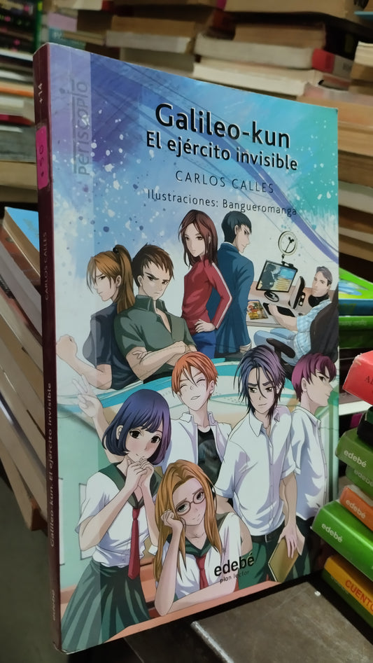 GALILEO KUN EL EJERCITO INVISIBLE LIBRO USADO INFANTIL ALDAMA
