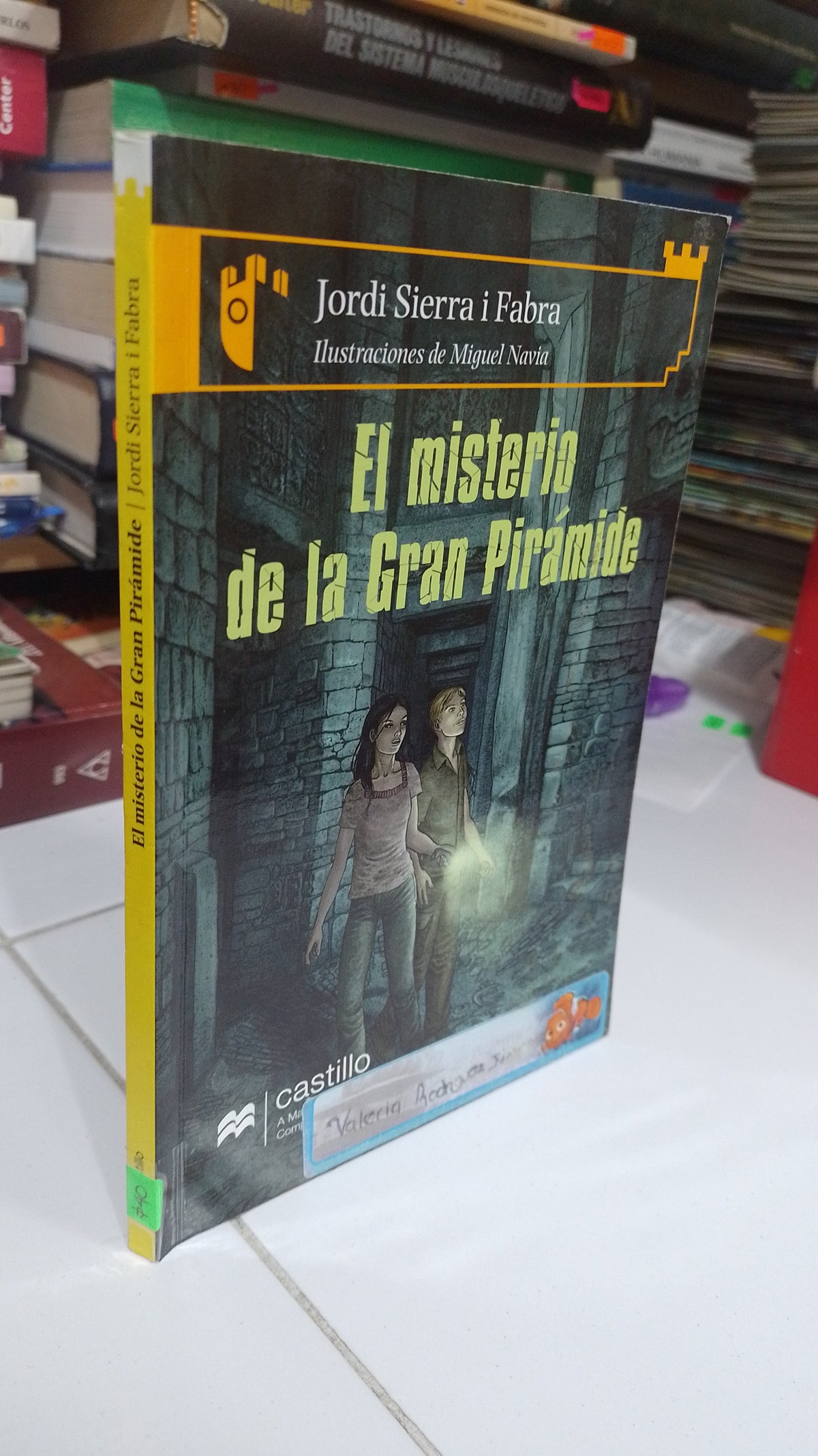 EL MISTERIO DE LA GRAN PIRAMIDE POR JORDI SIERRA I FABRA USADO INFANTIL JUAREZ 507