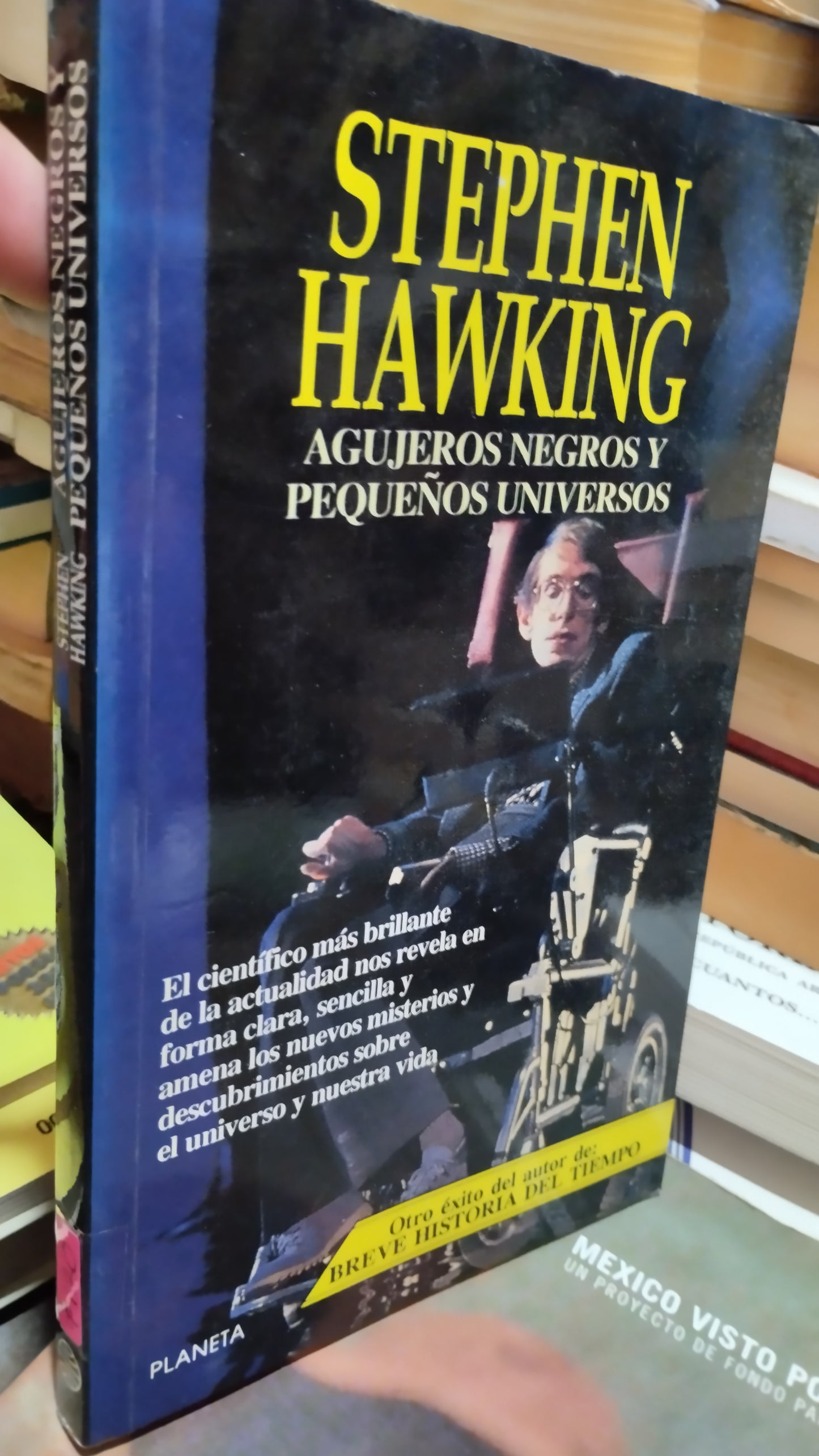 STEPHEN HAWKING AGUJEROS NEGROS Y PEQUEÑOS UNIVERSOS LIBRO USADO CIENCIA ALDAMA