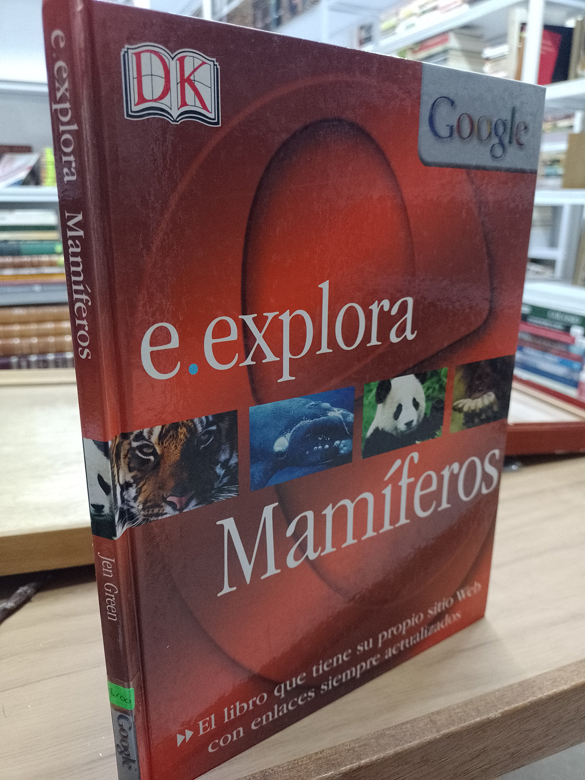 E EXPLORA MAMIFEROS POR JEN GREEN USADO INFANTIL JUAREZ 515