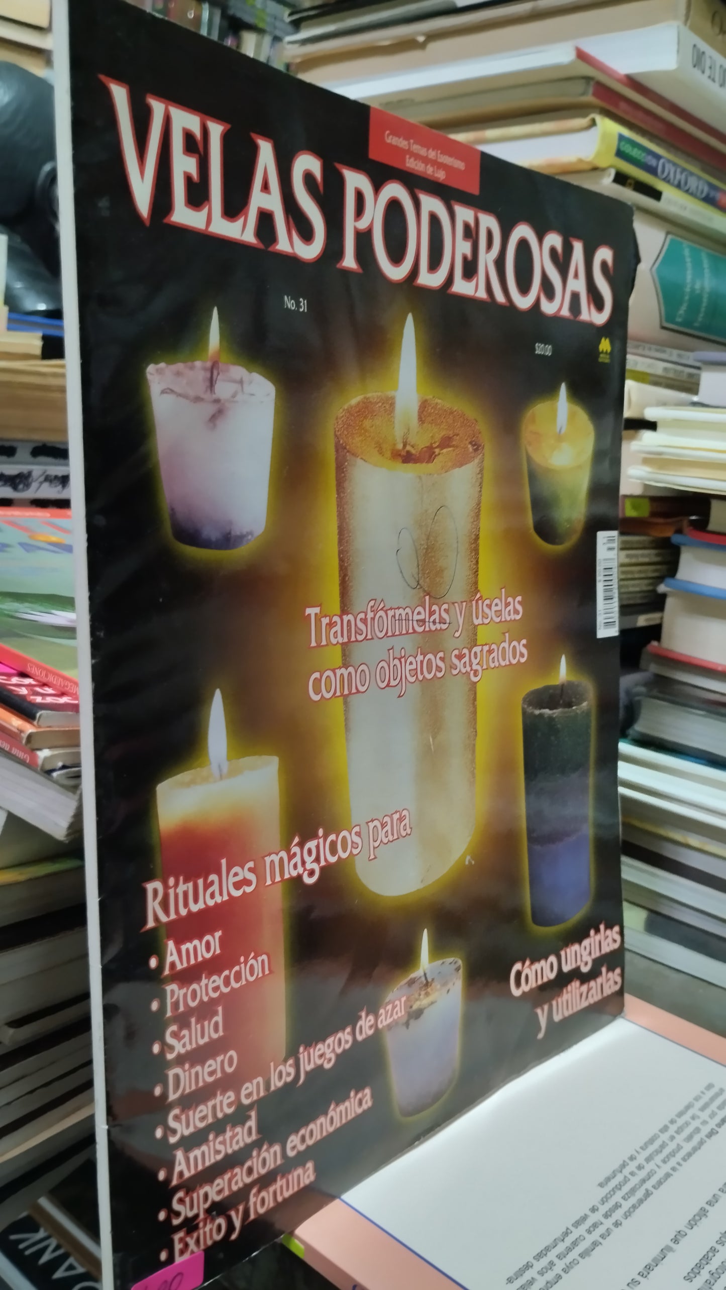 VELAS PODEROSAS LIBRO USADO ESOTERISMO ALDAMA