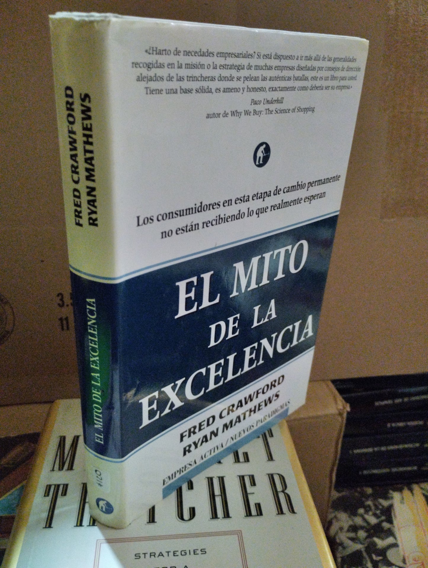EL MITO DE LA EXCELENCIA POR FRED CRAWFORD RYAN MATHEWS USADO SUPERACION PERSONAL ALDAMA
