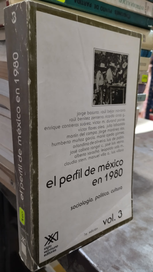 EL PERFIL DE MEXICO EN 1980 LIBRO USADO SOCIOLOGIA ALDAMA