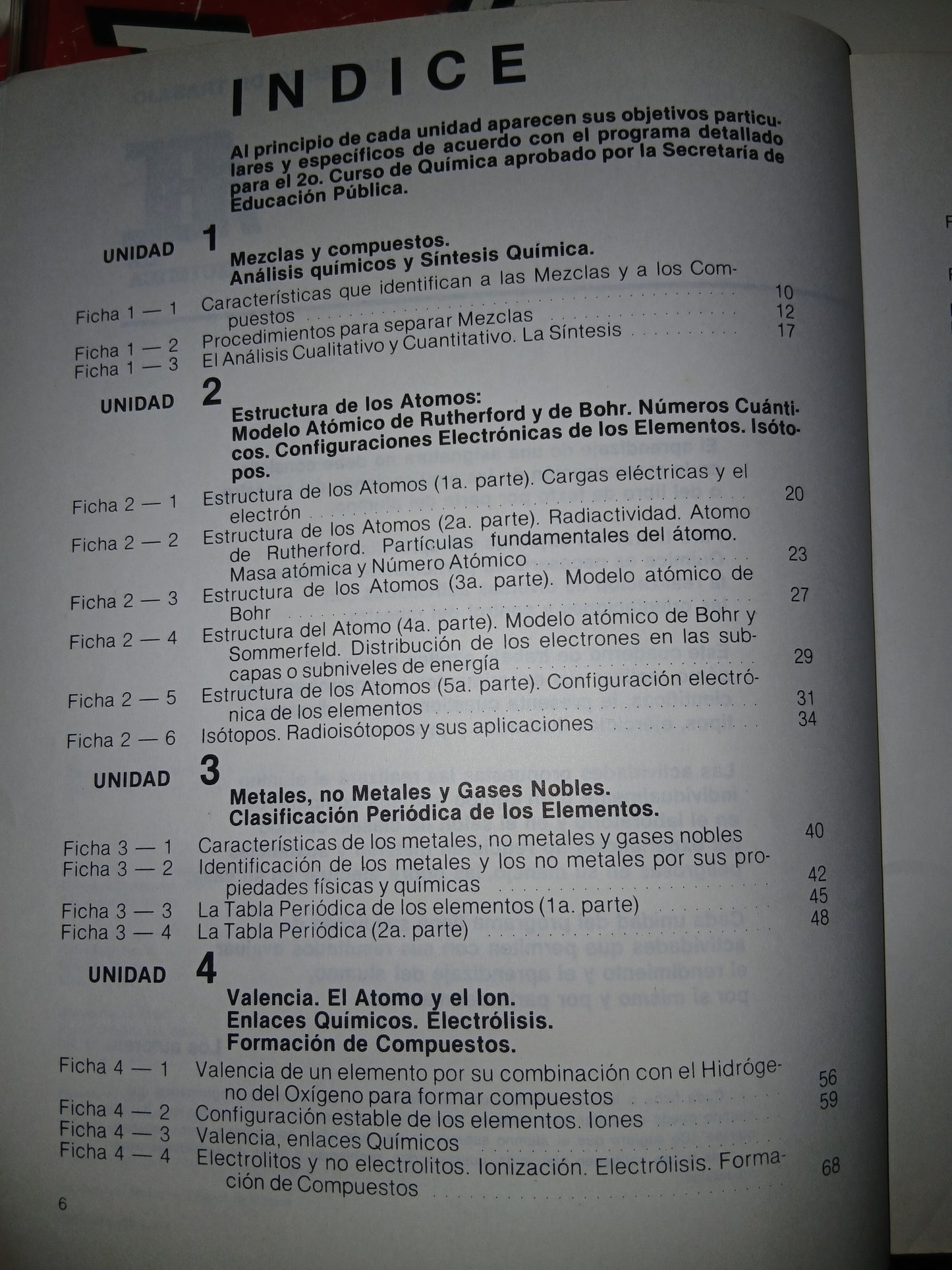 ABC DE QUÍMICA (SEGUNDO CURSO) CUADERNO DE TRABAJO POR ÁLVARO RINCÓN ARCE Y ALONSO ROCHA USADO QUÍMICA LITERARIO 207