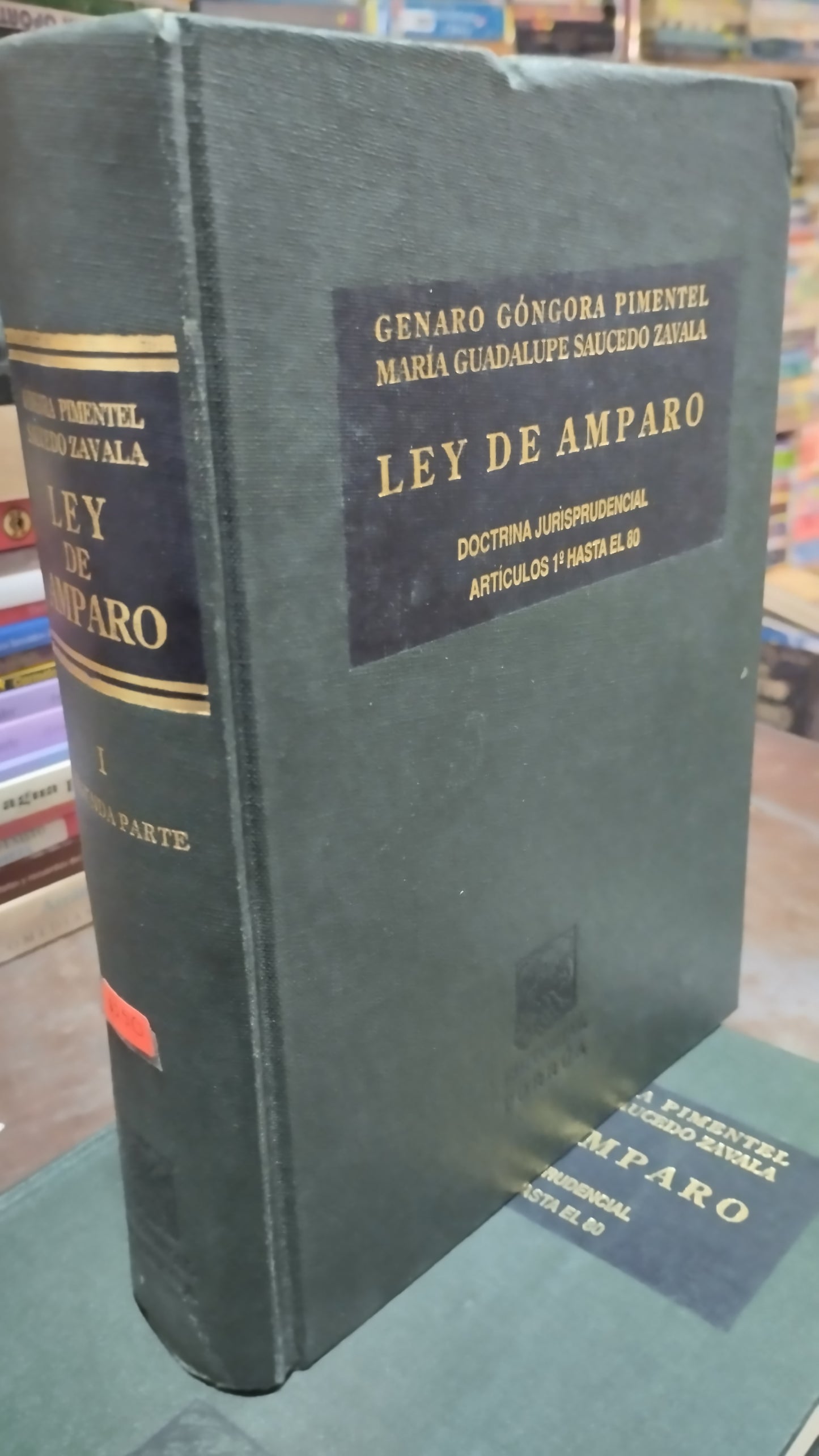 LEY DE AMPARO POR GENARO GONGORA PIMENTEL LIBRO USADO DERECHO ALDAMA