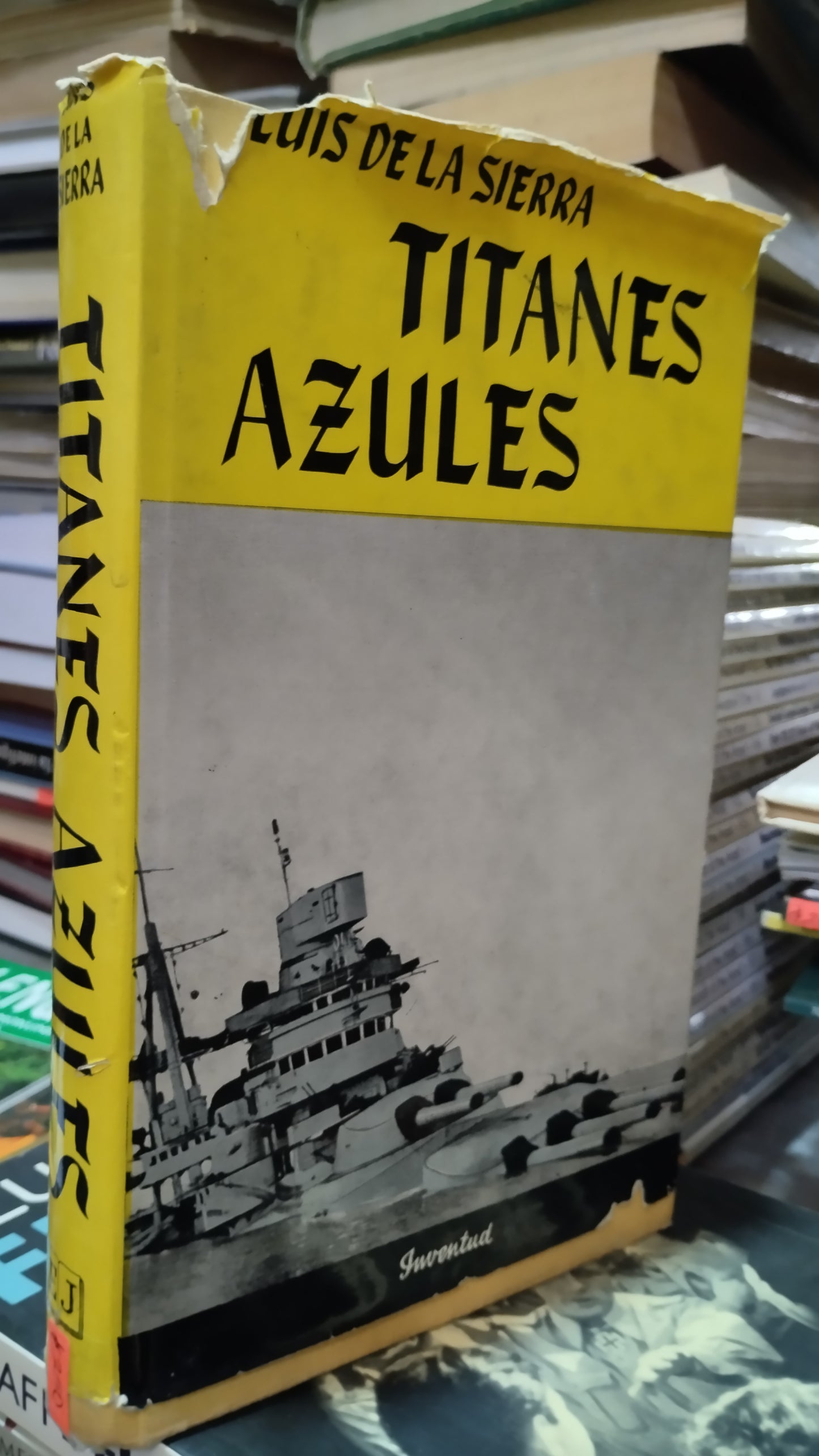 TITANES AZULES POR LUIS DE LA SIERRA LIBRO USADO HISTORIA ALDAMA