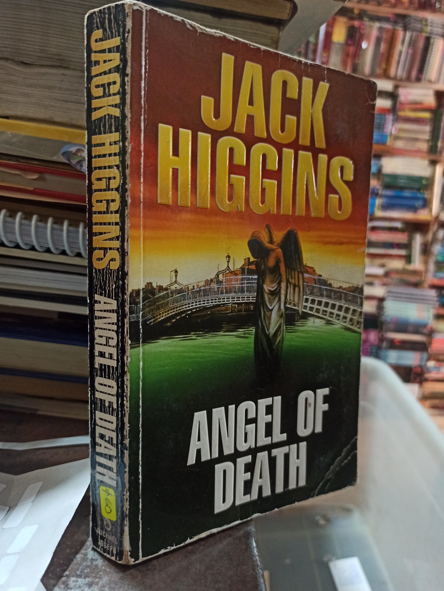 ANGEL OF DEATH POR JACK HIGGINS USADO IDIOMAS ALDAMA