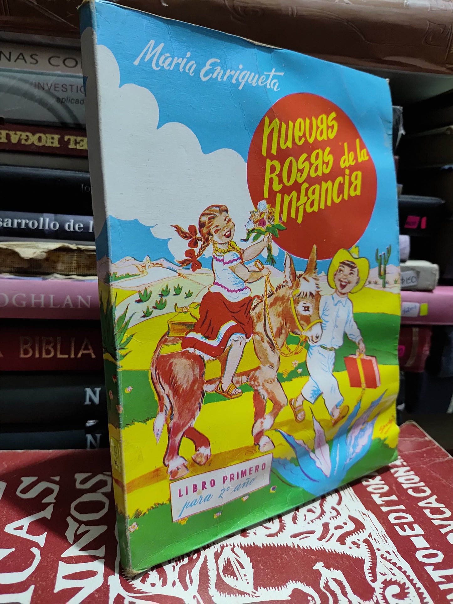 NUEVAS ROSAS DE LA INFANCIA POR MARIA ENRIQUETA USADO INFANTILES JUAREZ 507