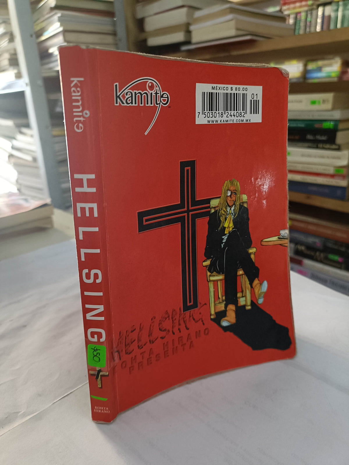 HELLSING 1 POR KOHTA HIRANO USADO NOVELA LITERARIO 207