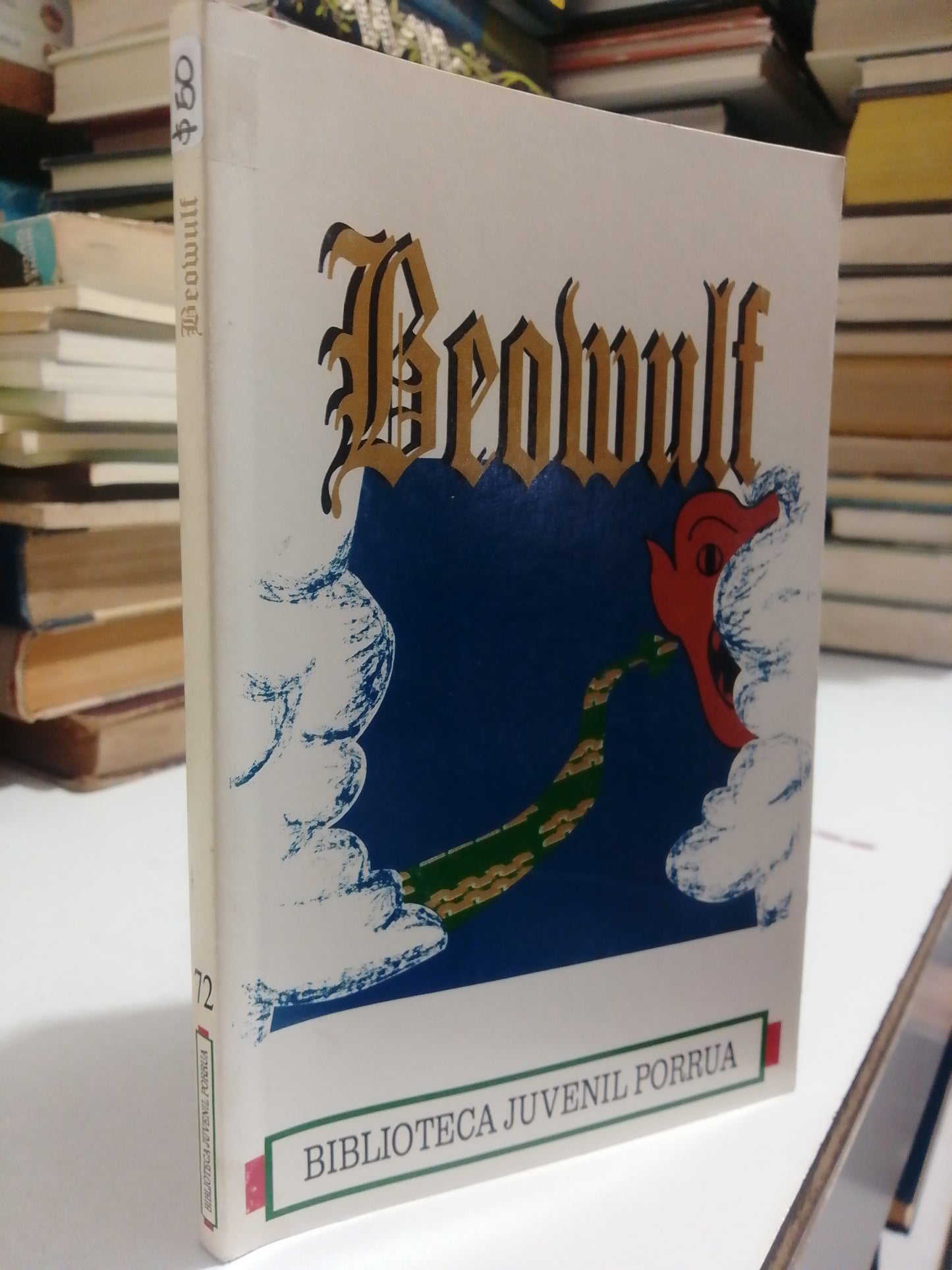 BEOWOLF LEYENDAS HEROICAS POR MANUEL VALLVE USADO INFANTIL JUÁREZ