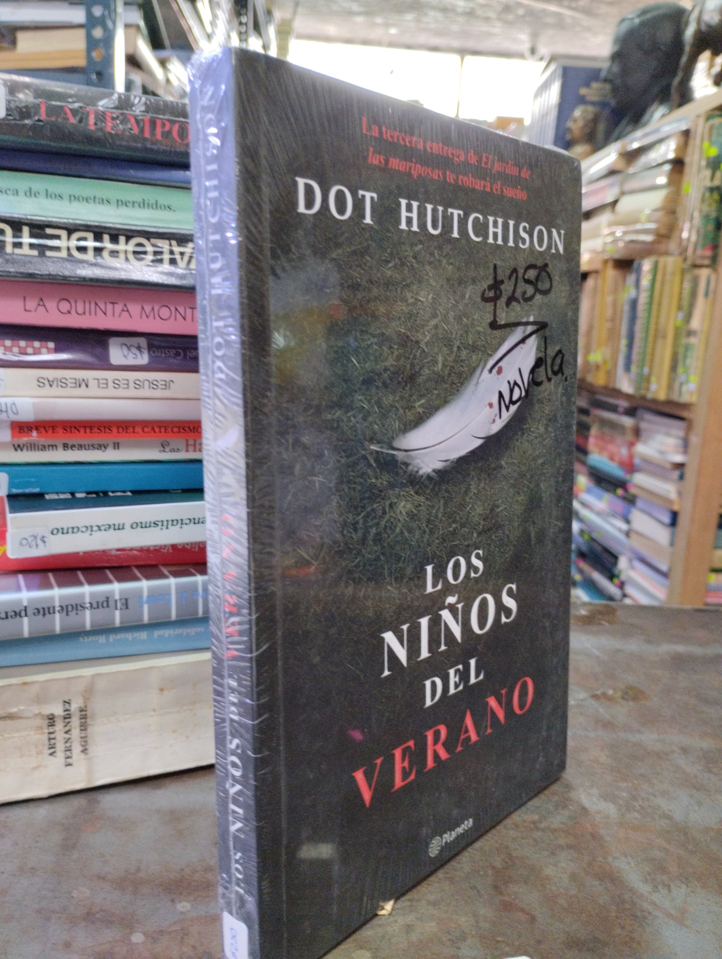 LOS NIÑOS DEL VERANO POR DOT HUTCHISON USADO NOVELAS ALDAMA