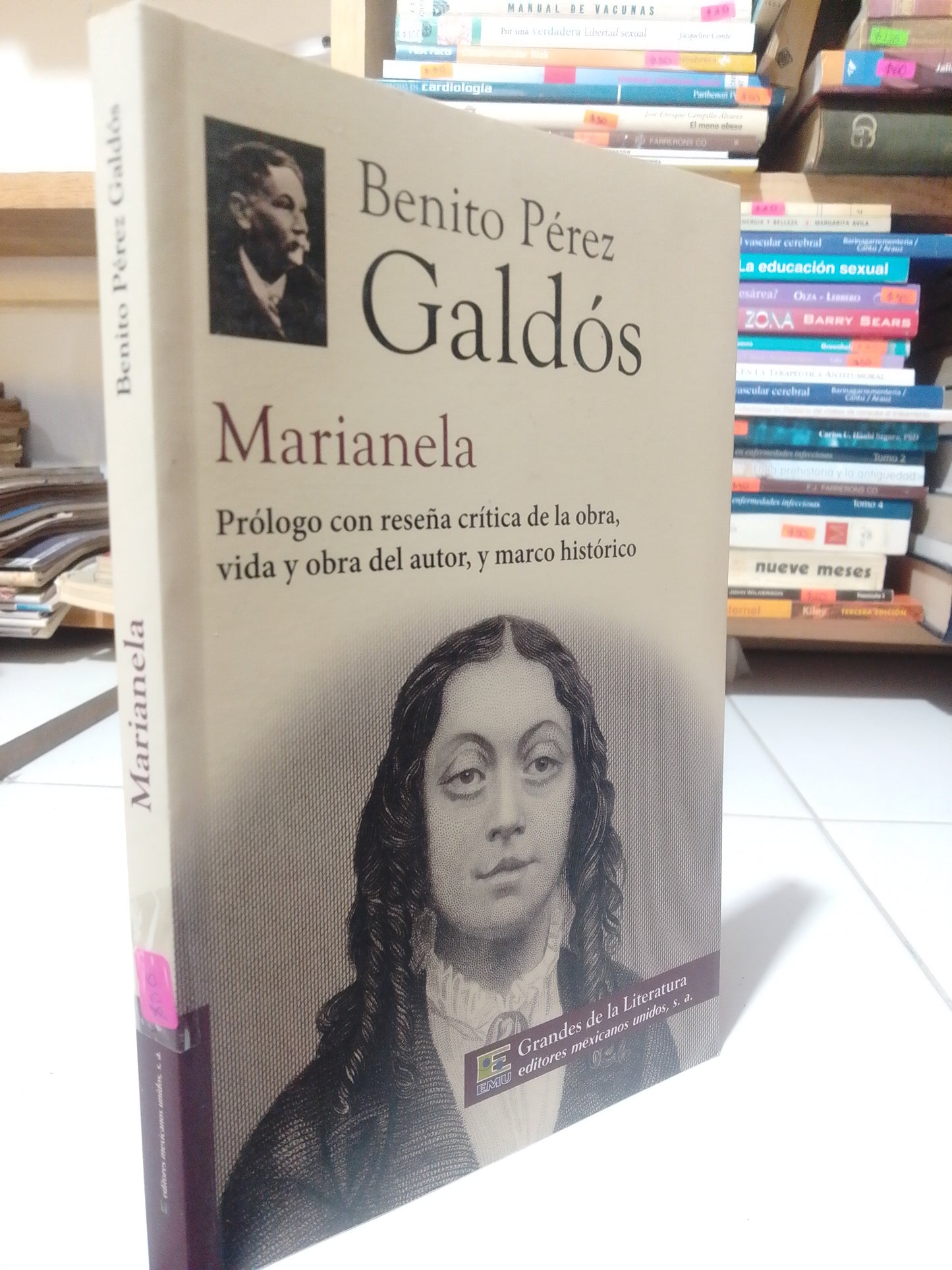MARIANELA POR BENITO PEREZ GALDOS USADO NOVELA JUÁREZ