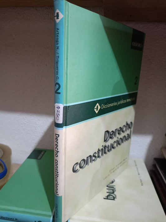 DERECHO CONSTITUCIONAL TOMO 2POR LAURA TRIGUEROS GAISMAN USADO DERECHO LITERARIO 305
