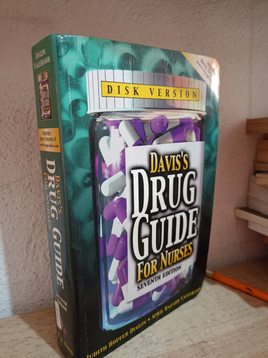 DISK VERSION DAVISS DRUG GUIDE FOR NURSES USADO SALUD LITERARIO 305