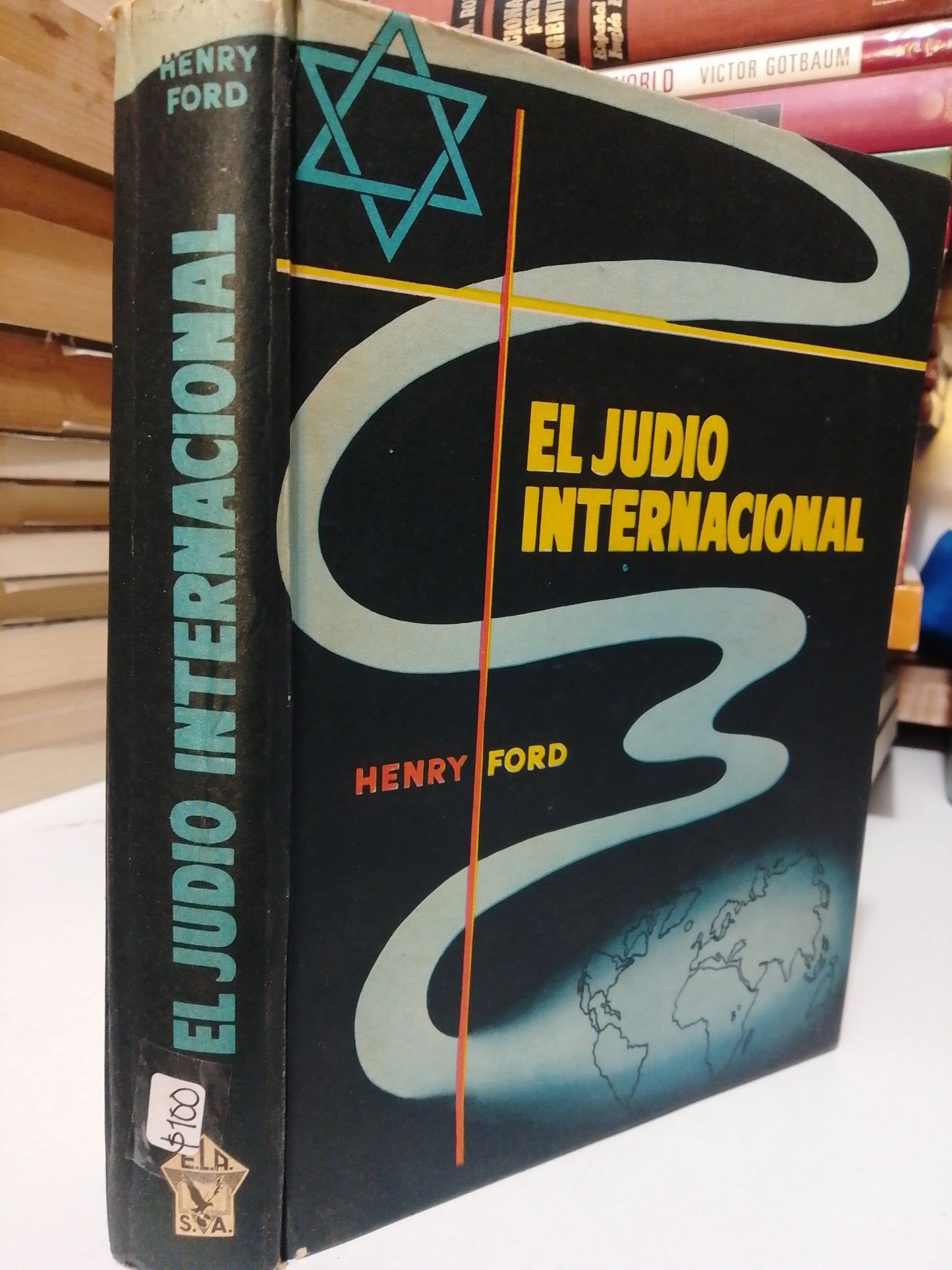 EL JUDÍO INTERNACIONAL POR HENRY FORD USADO NOVELA JUÁREZ