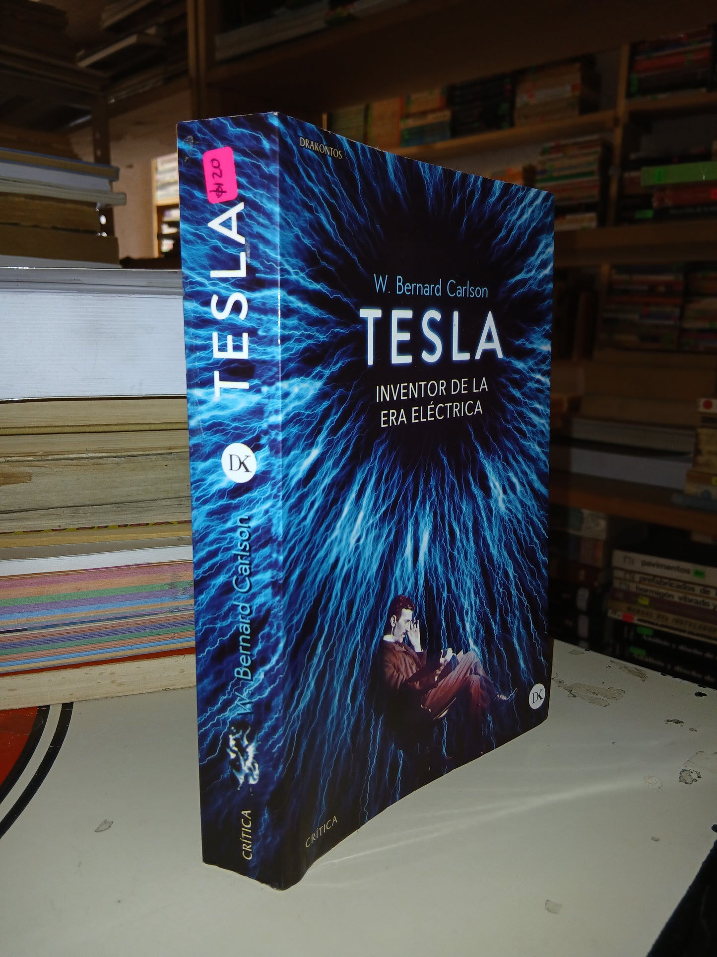 TESLA POR W. BERNARD CARLSON USADO CIENCIA LITERARIO 207