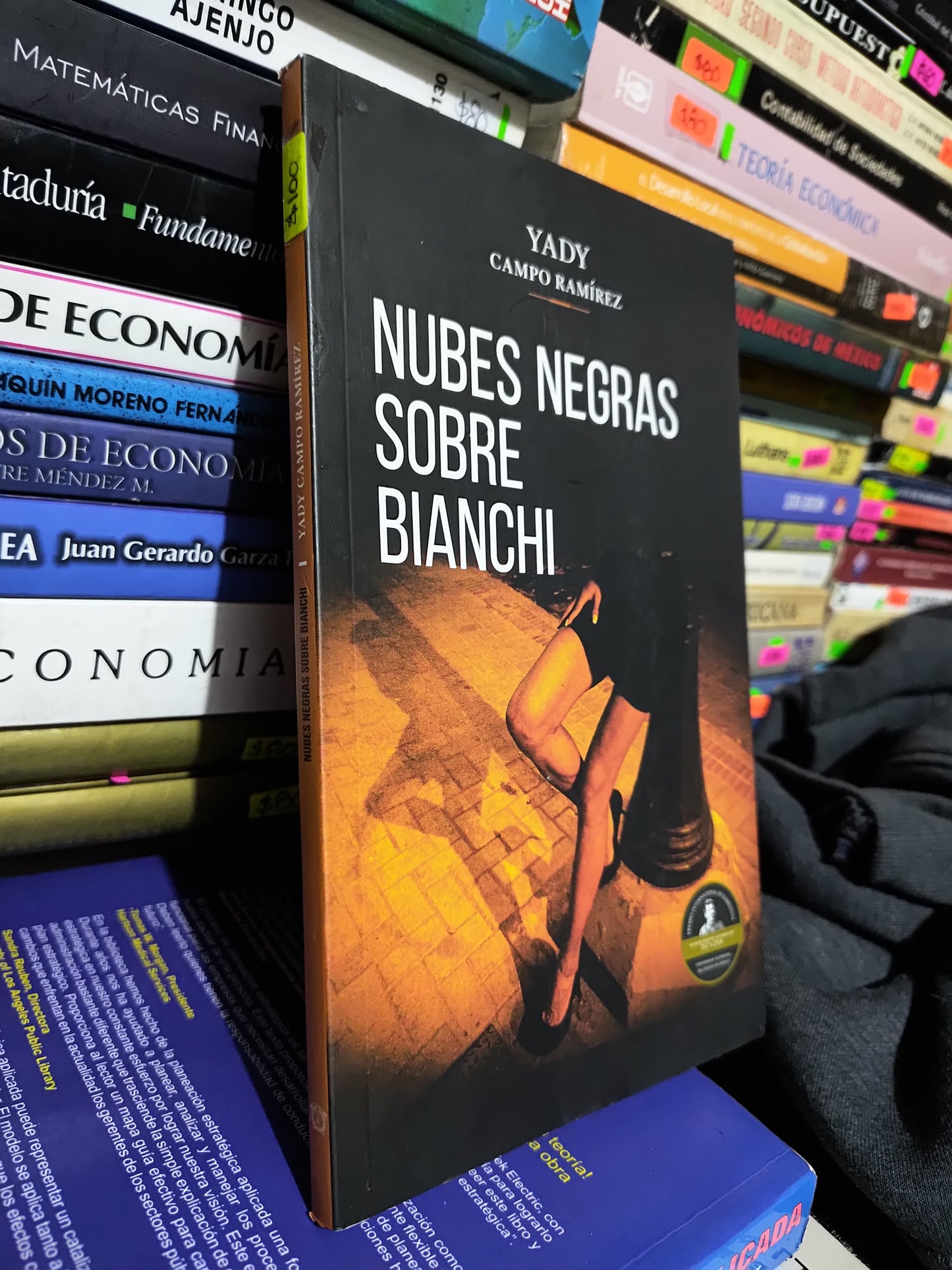 NUBES NEGRAS SOBRE BIANCHI POR YADY CAMPO RAMIREZ USADO NOVELAS JUAREZ