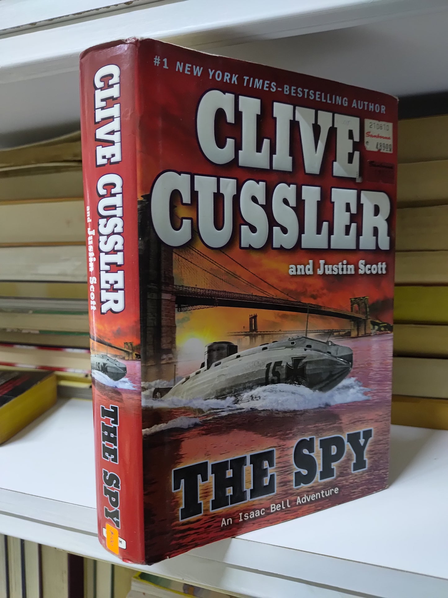 THE SPY POR CLIVE CUSSLER USADO IDIOMAS JUAREZ 515