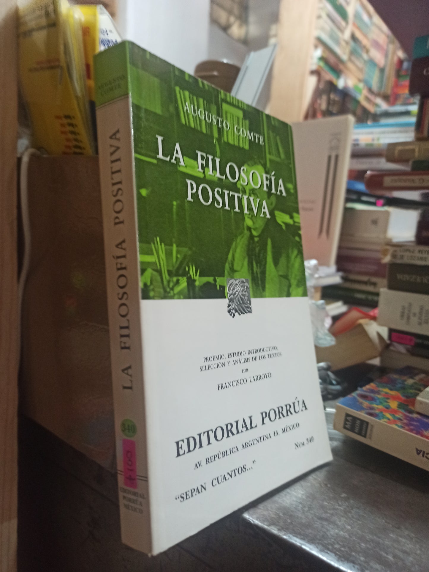 LA FILOSOFIA POSITIVA POR AUGUSTO COMTE USADO SOCIOLOGIA ALDAMA