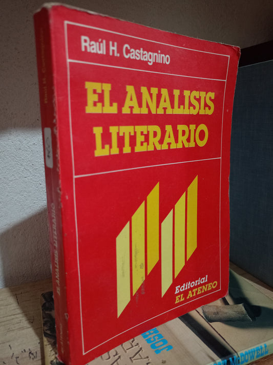 EL ANALISIS LITERARIO POR RAUL H. CASTAGNINO USADO EDUCA LITERARIO 305