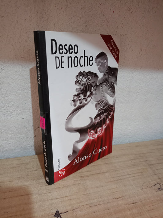 DESEO DE NOCHE POR ALONSO CUETO USADO NOVELA LITERARIO 305
