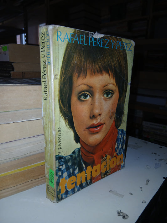 TENTACIÓN POR RAFAEL PÉREZ Y PÉREZ USADO NOVELA LITERARIO 207