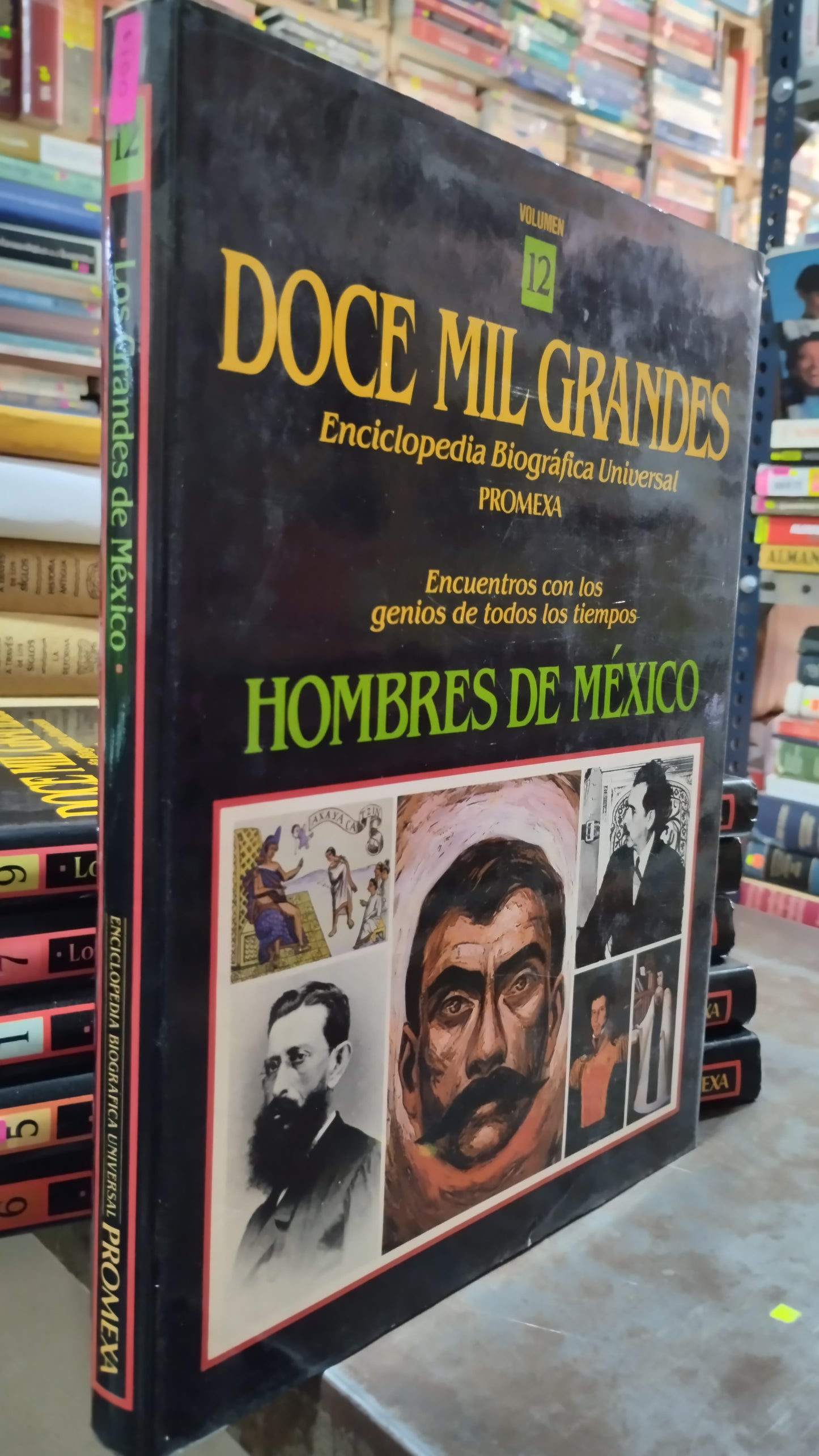 LOS GRANDES DE MEXICO 12 LIBRO USADO HISTORIA ALDAMA